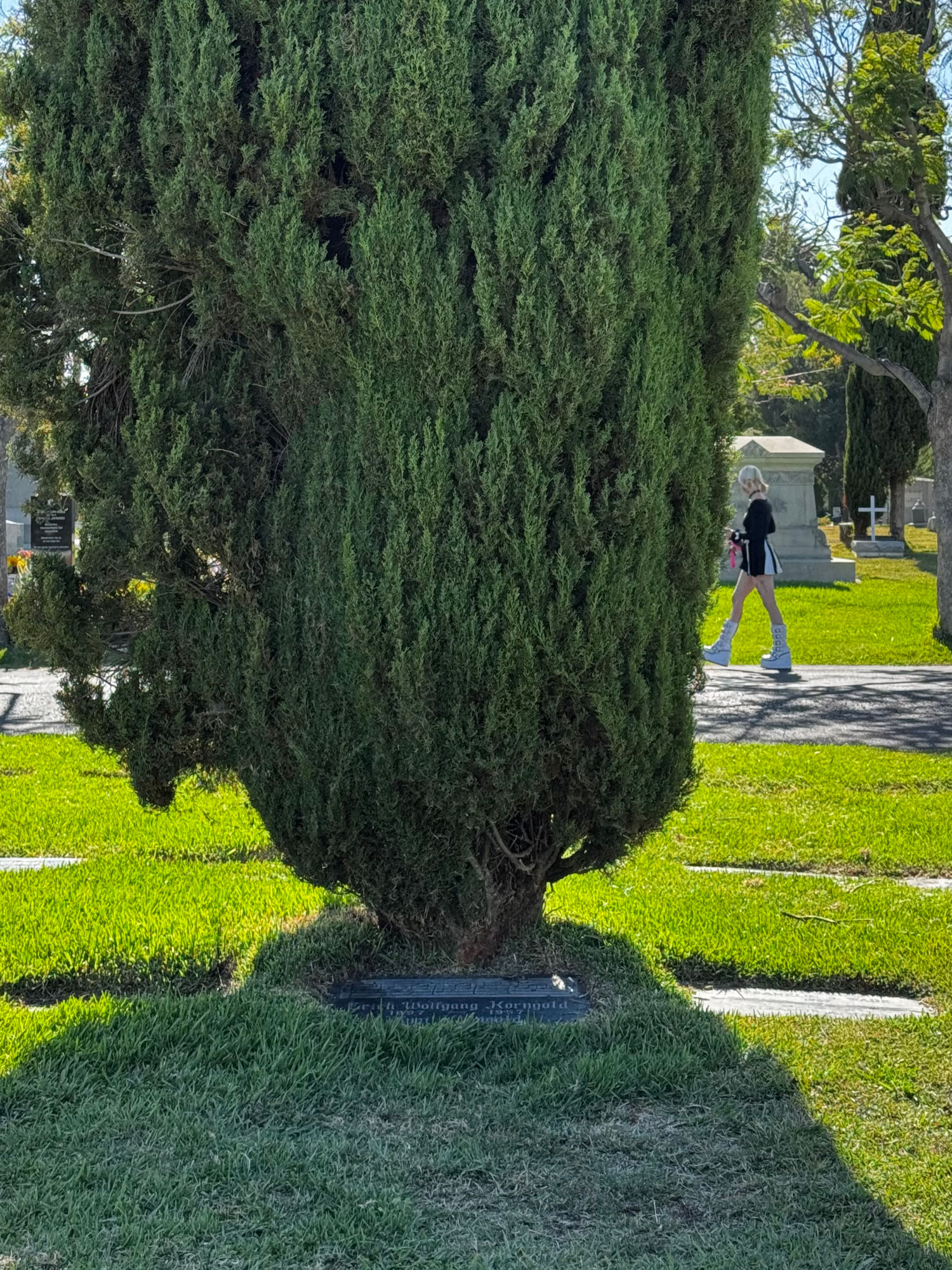 Hollywood Forever Cemetery Adolphe Jean Menjou