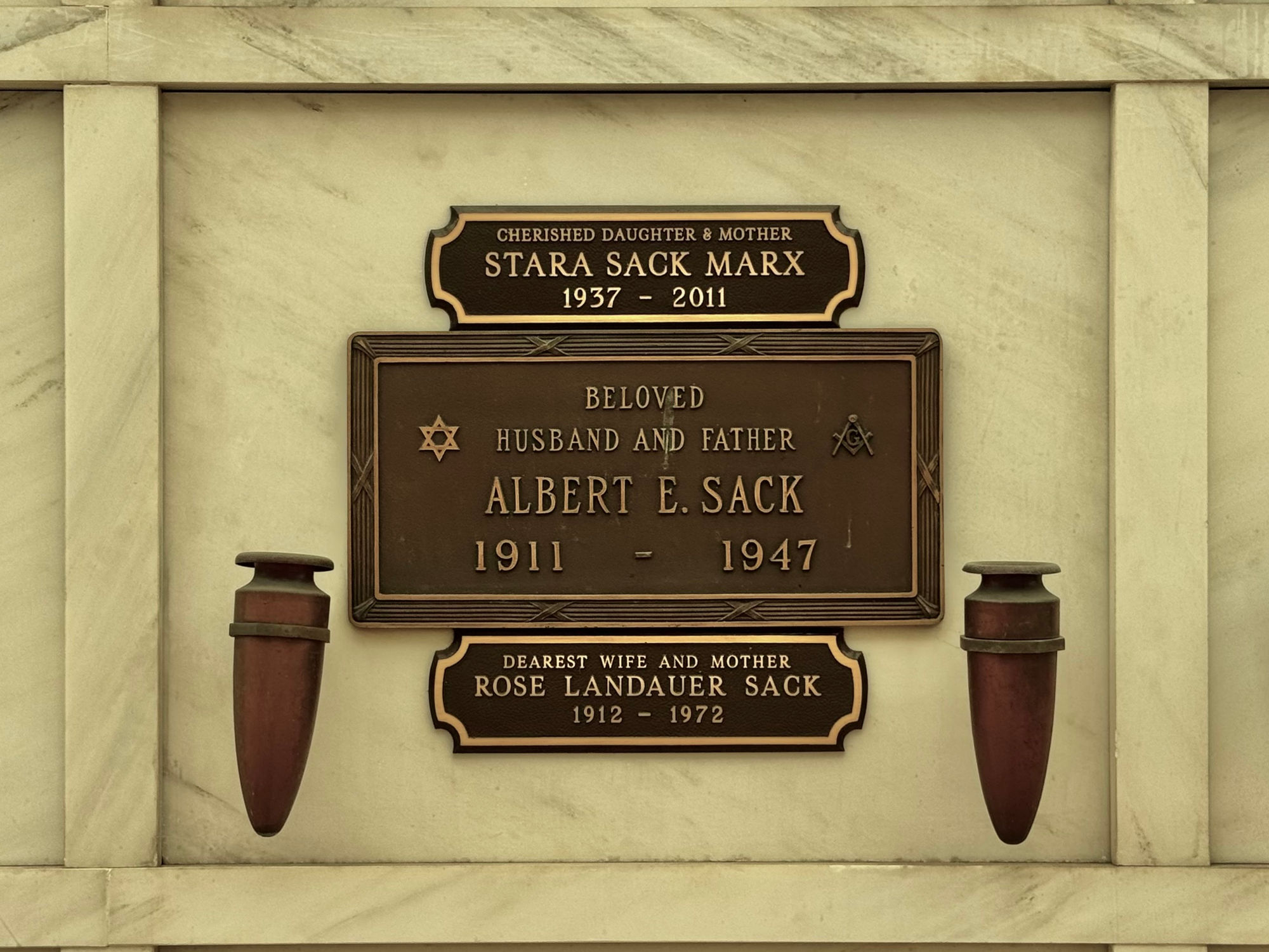 Hollywood Forever Cemetery Albert E. Sack