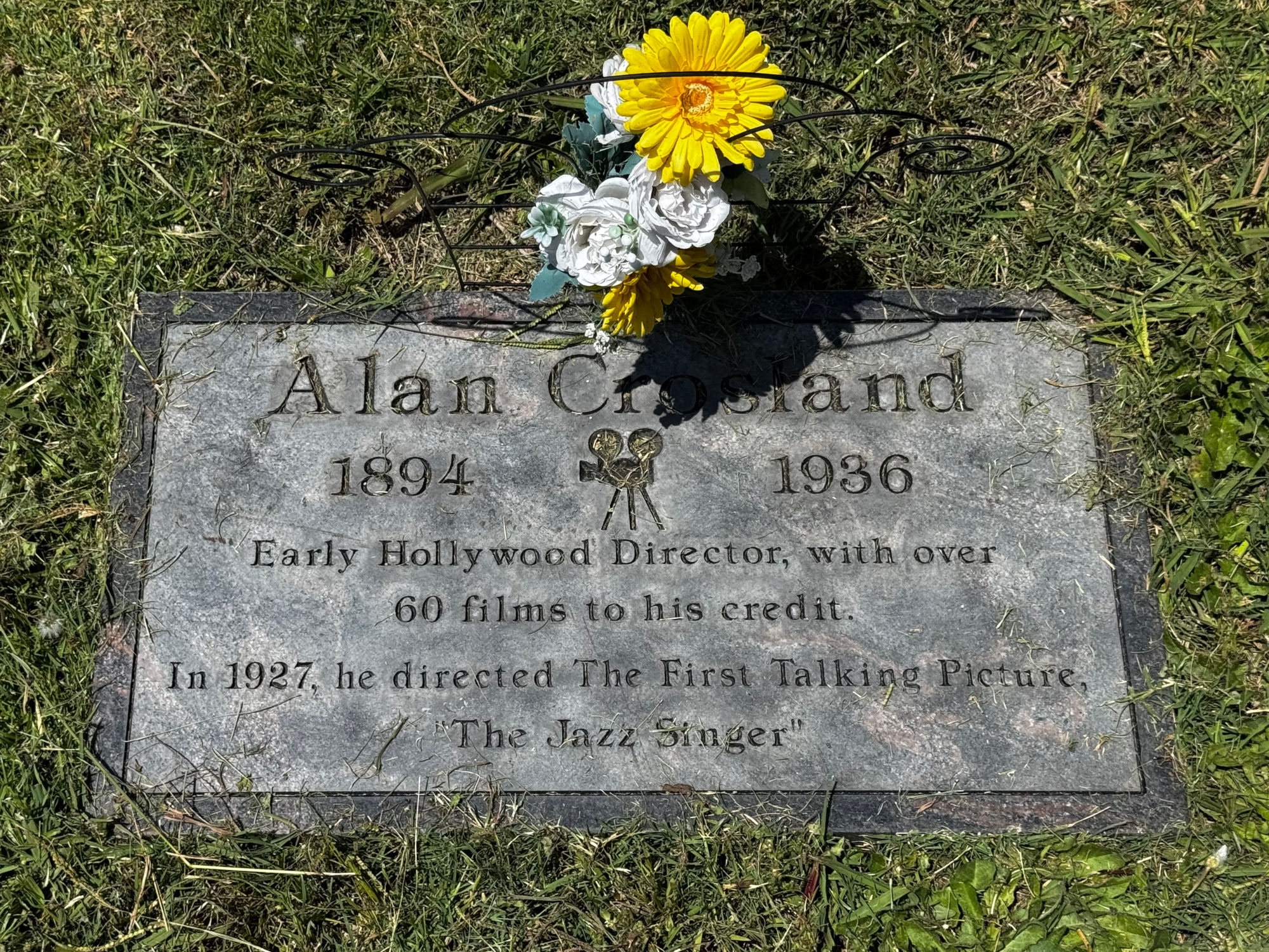 Hollywood Forever Cemetery Frederic Alan Crosland
