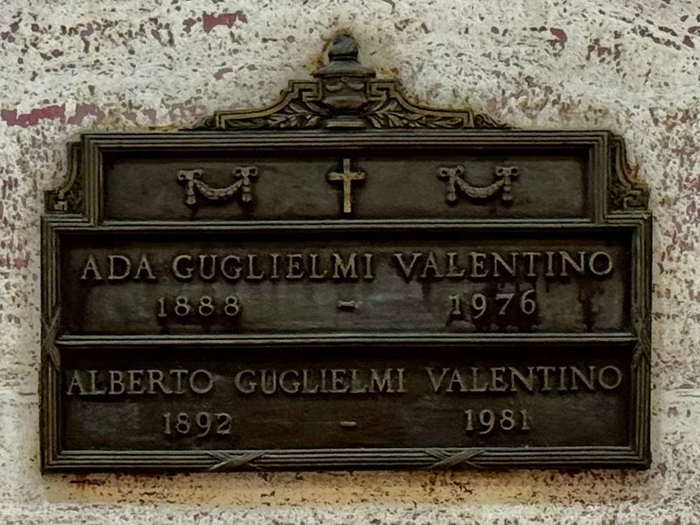 Hollywood Forever Cemetery Alberto Guglielmi di Valentina