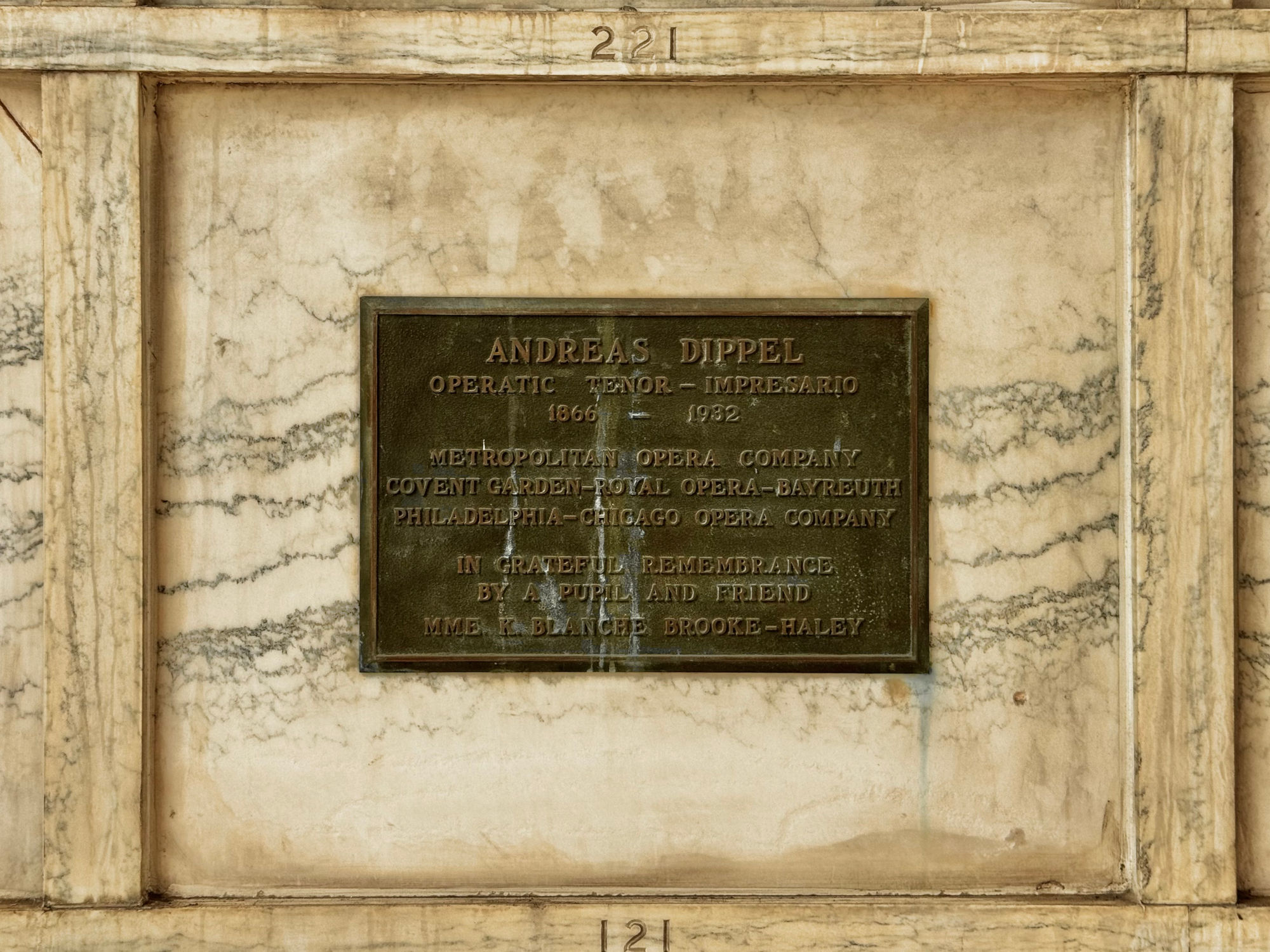 Hollywood Forever Cemetery Johann Andreas Dippel
