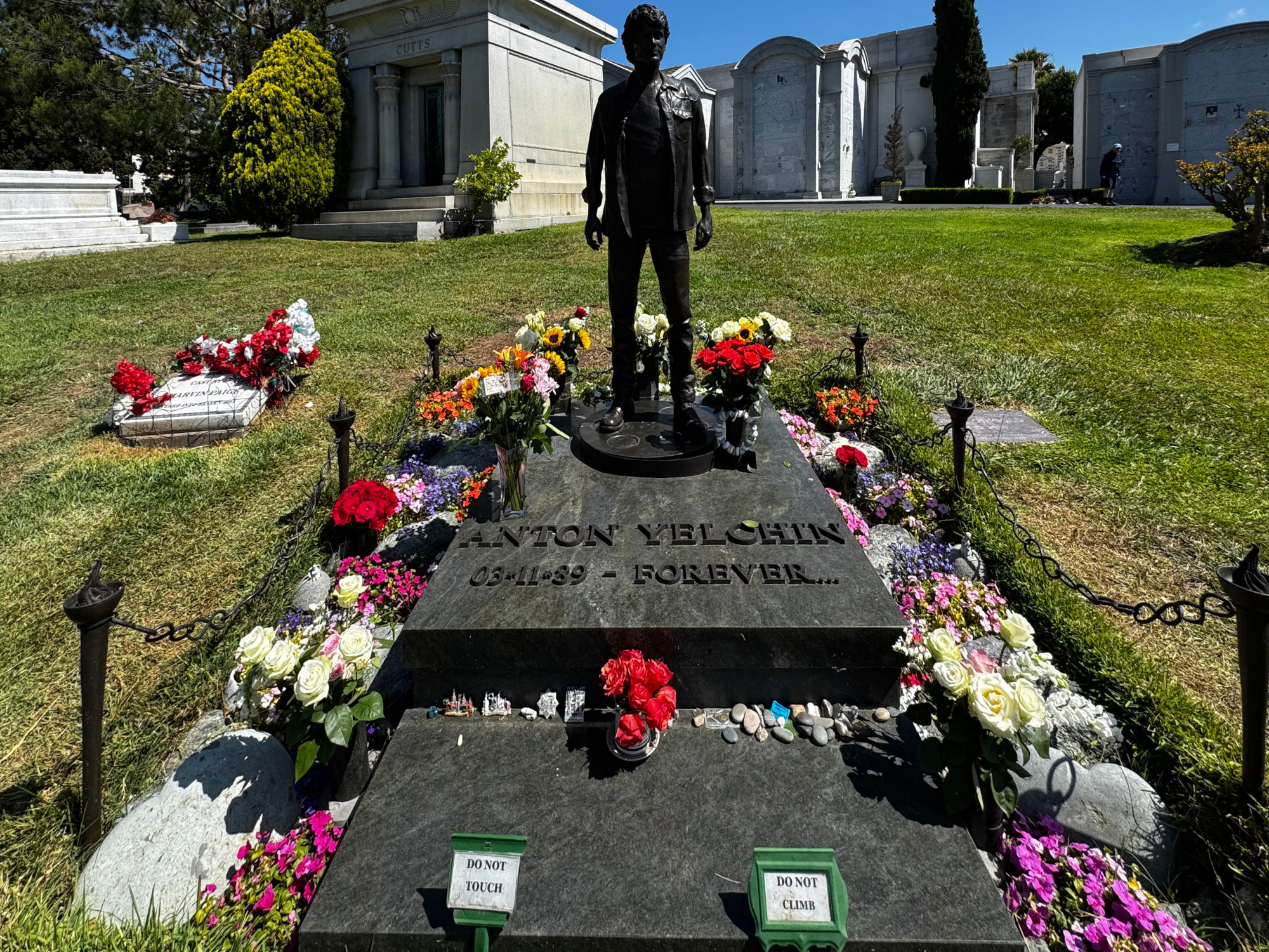 Hollywood Forever Cemetery Anton Viktorovich Yelchin