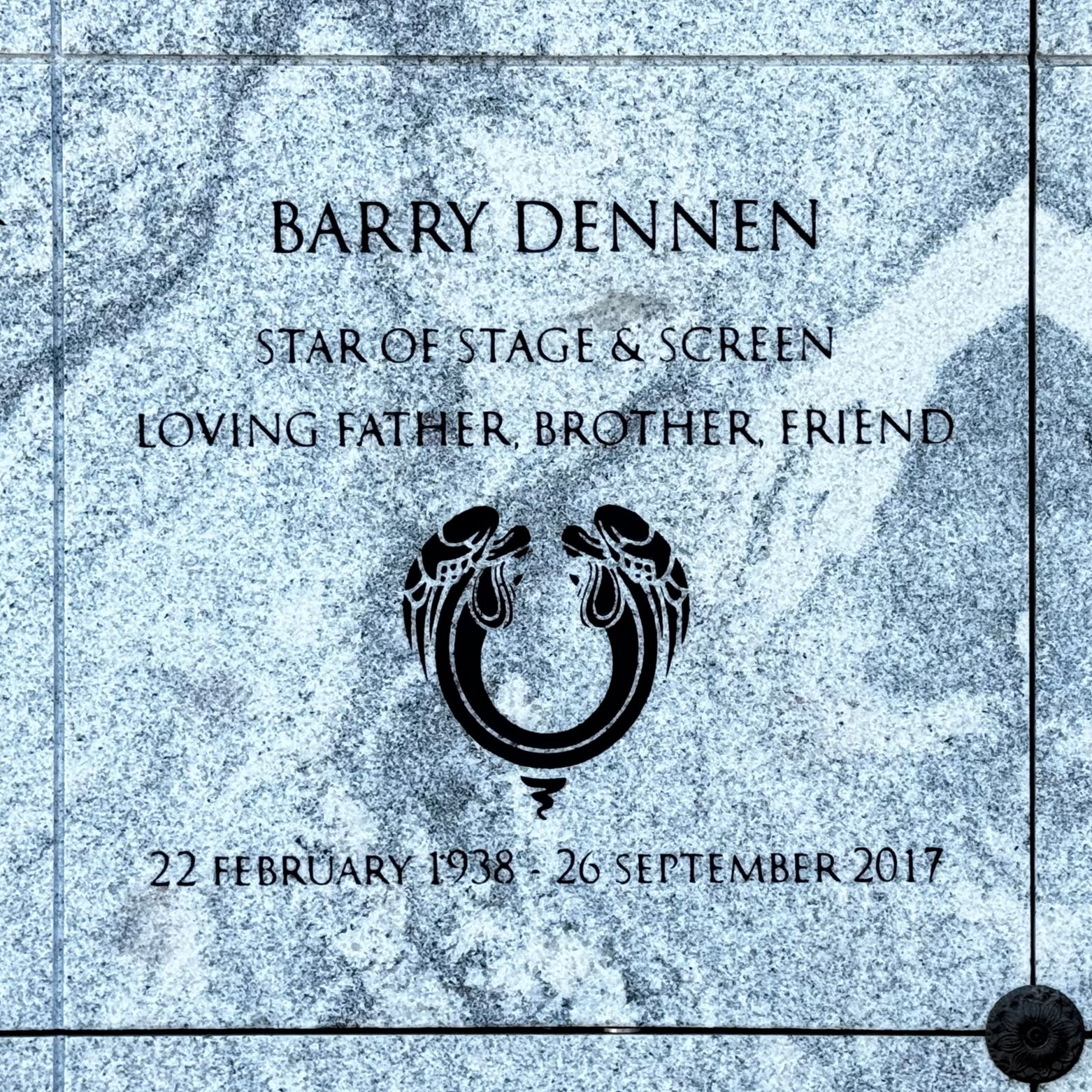 Hollywood Forever Cemetery Barry Dennen