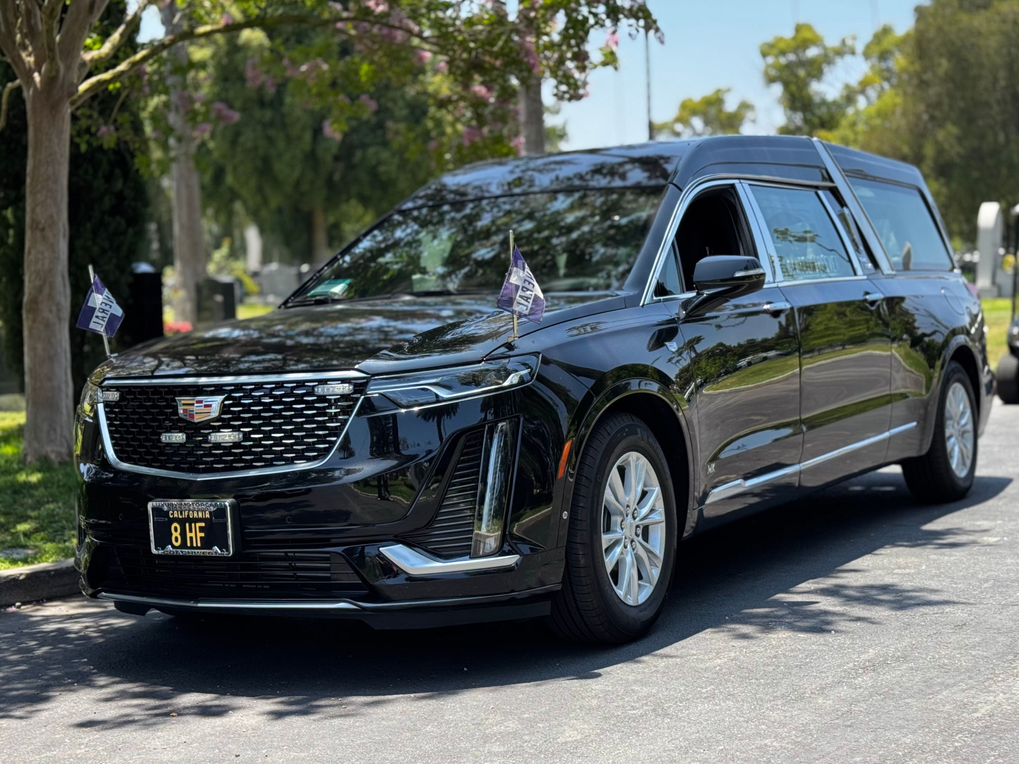 Hollywood Forever Cemetery Cadillac Hearse