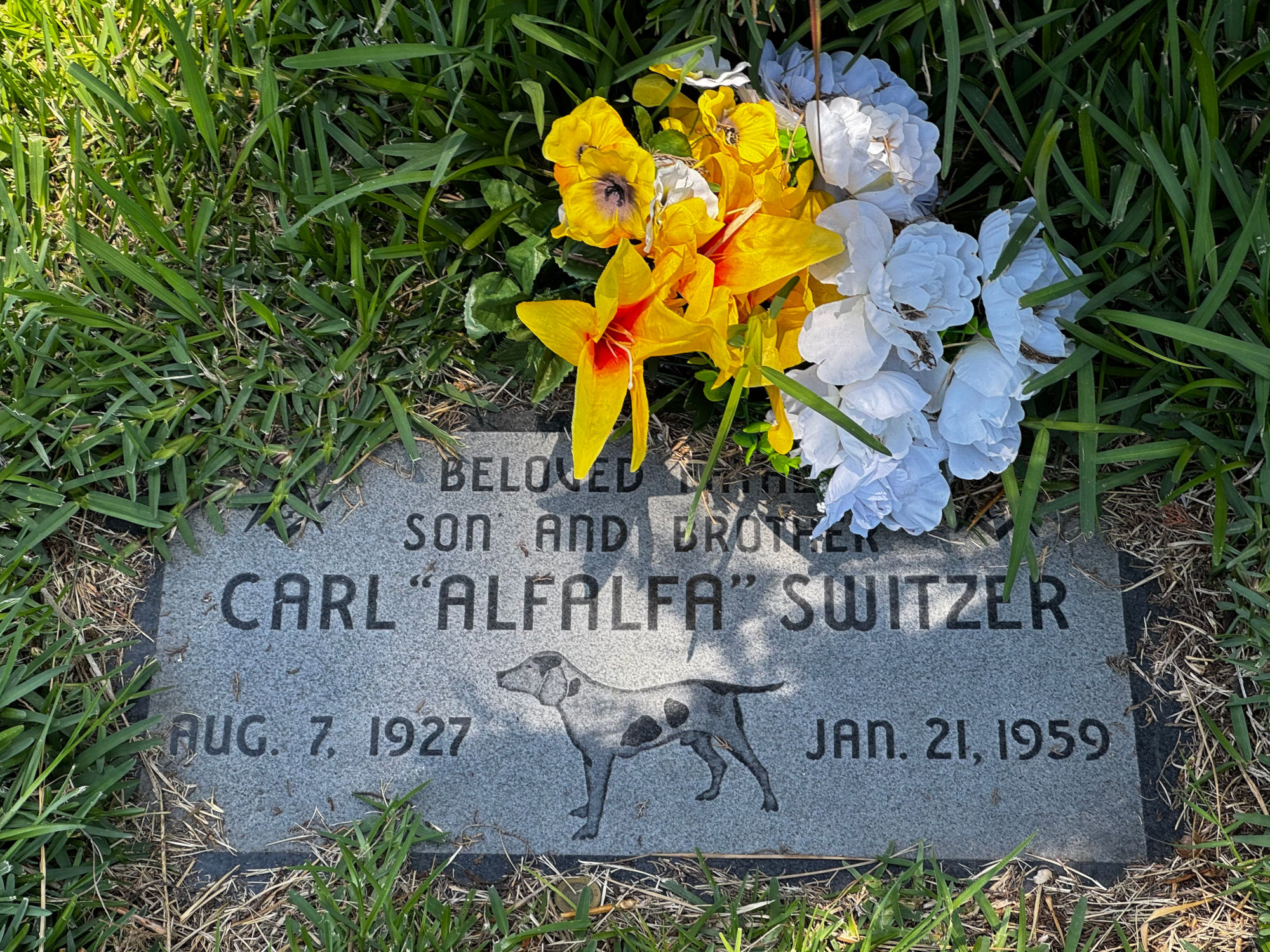 Hollywood Forever Cemetery Carl Dean Switzer