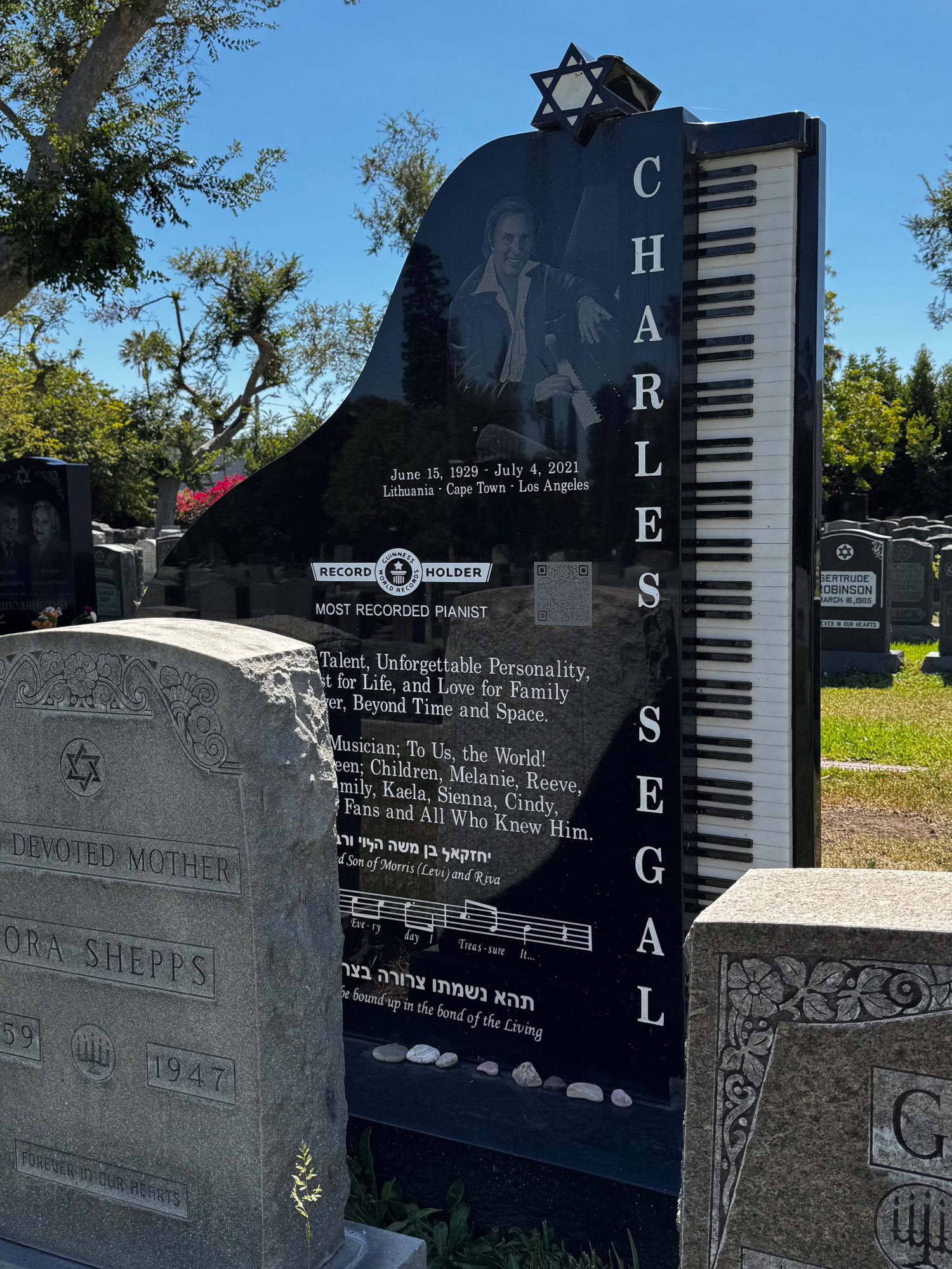 Hollywood Forever Cemetery Charles Segal