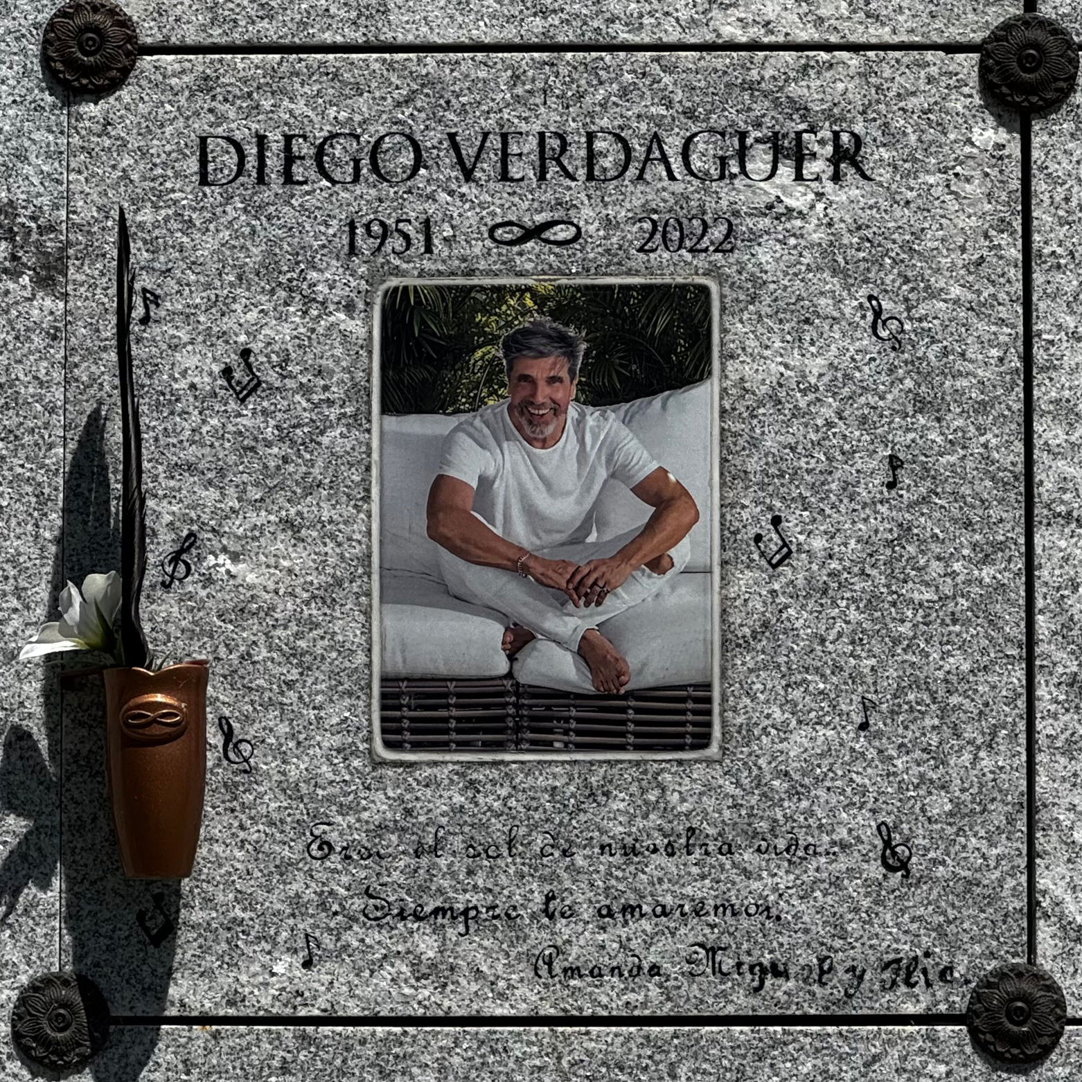 Hollywood Forever Cemetery Miguel Atilio Herminio Boccadoro Verdaguer Hernandez