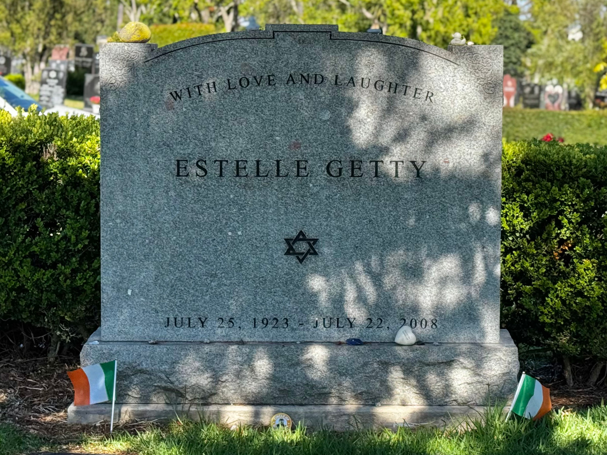 Hollywood Forever Cemetery Estelle Scher