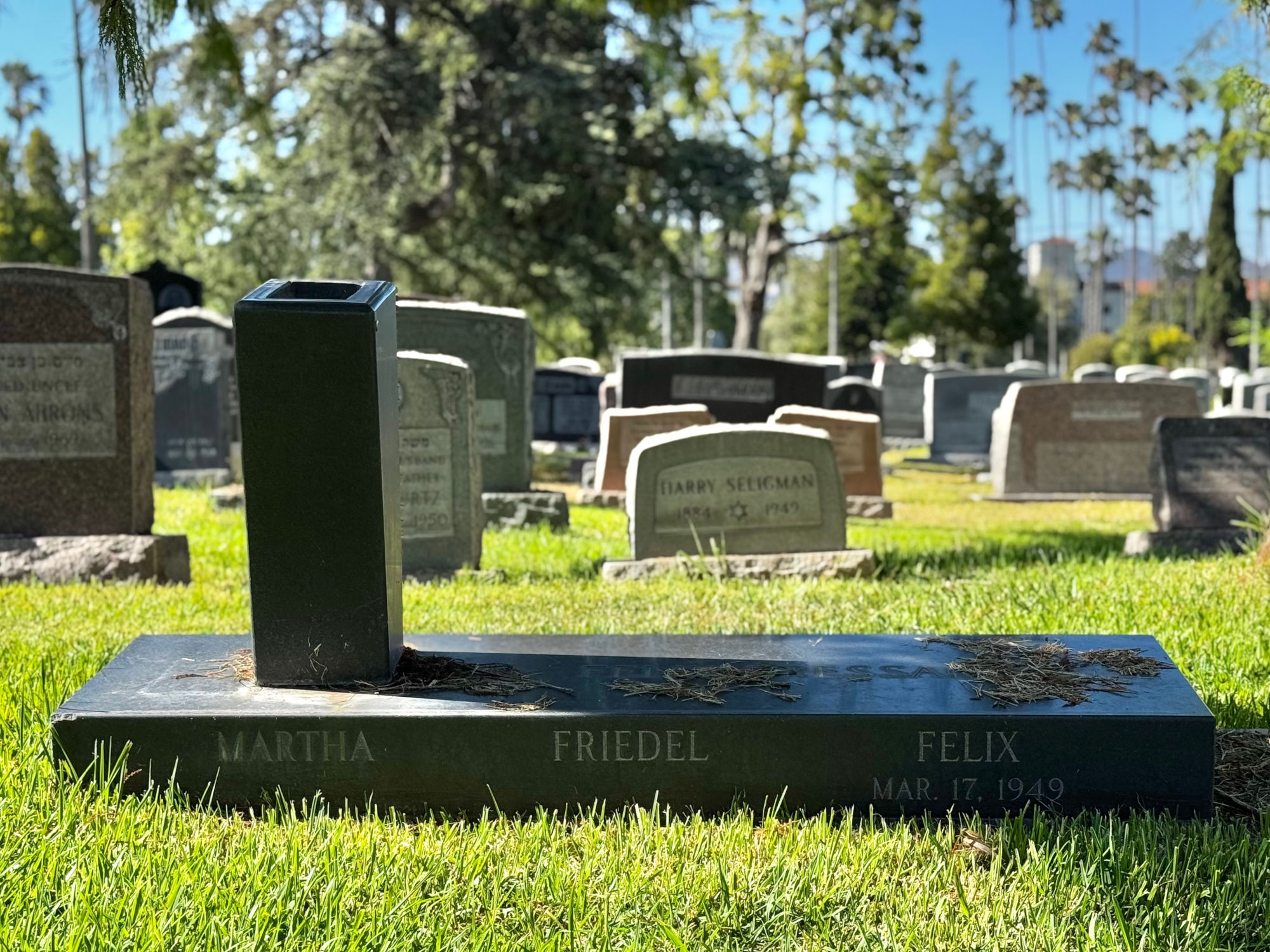 Hollywood Forever Cemetery Solomon Breslau