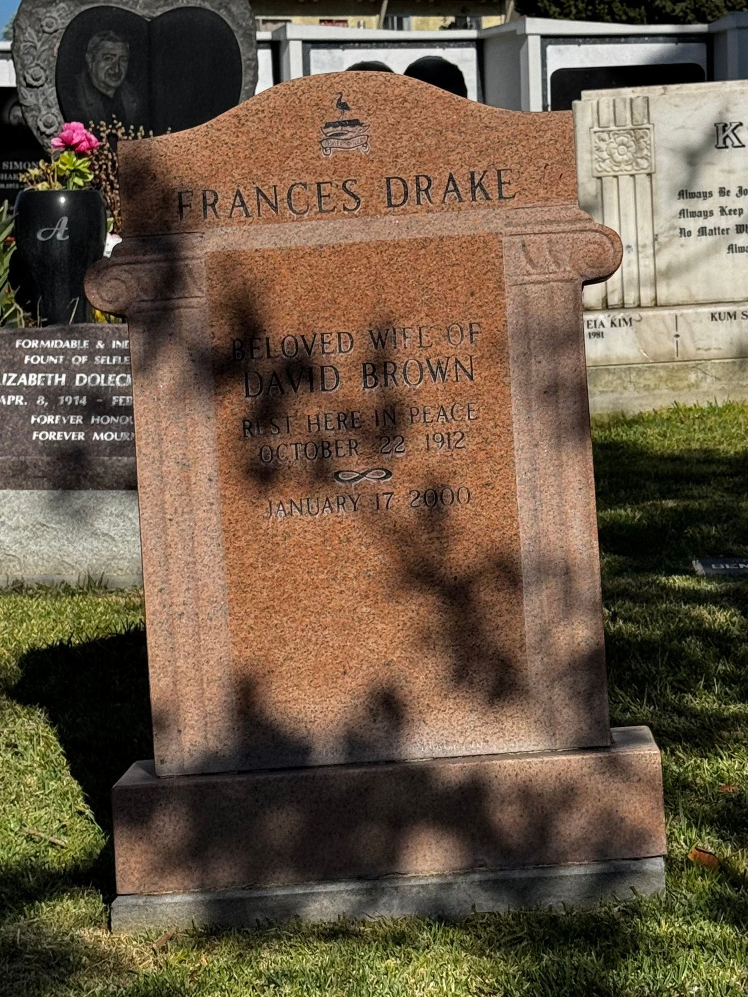 Hollywood Forever Cemetery Frances Dean
