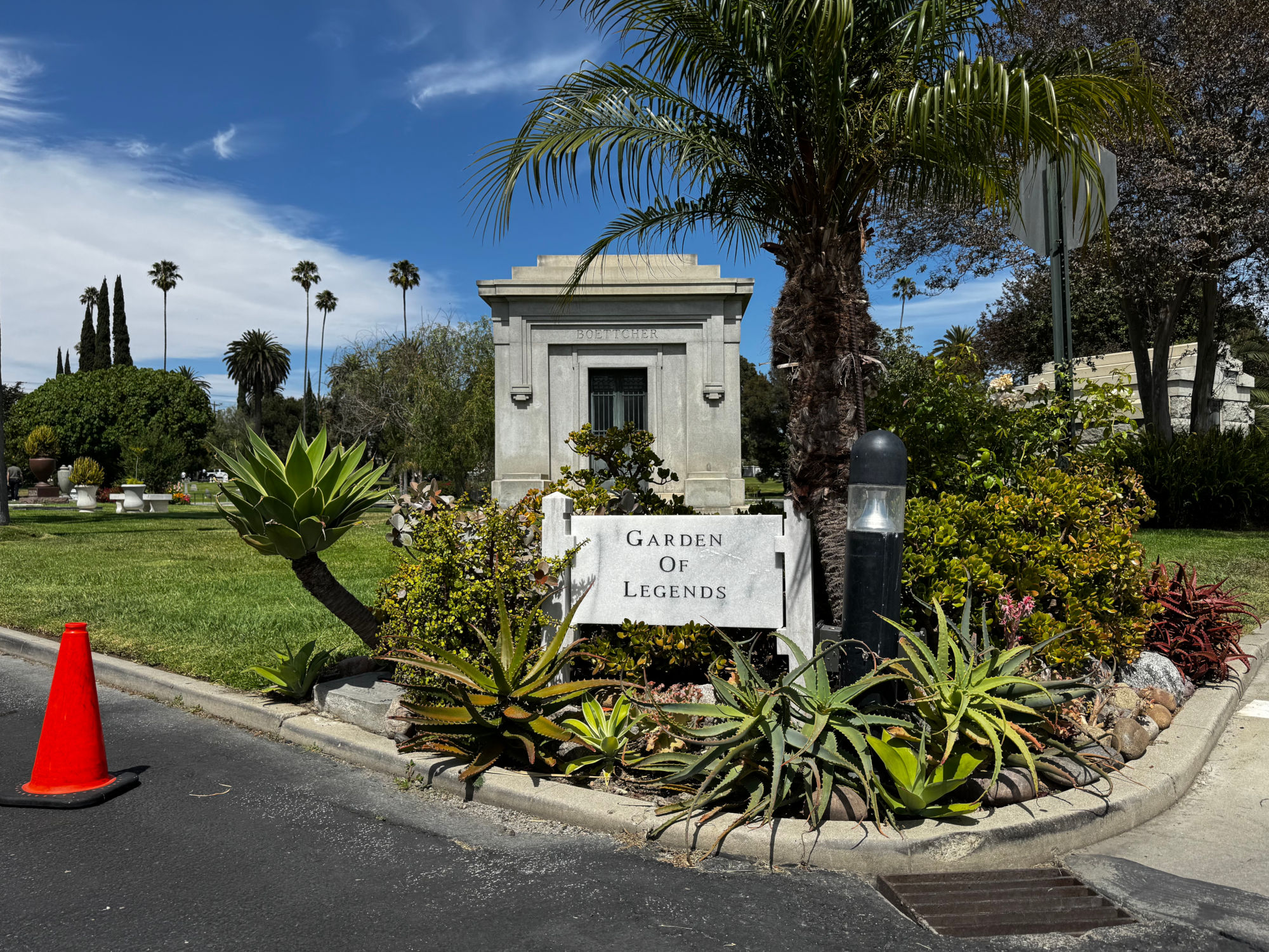 Hollywood Forever Cemetery Garden of Legends