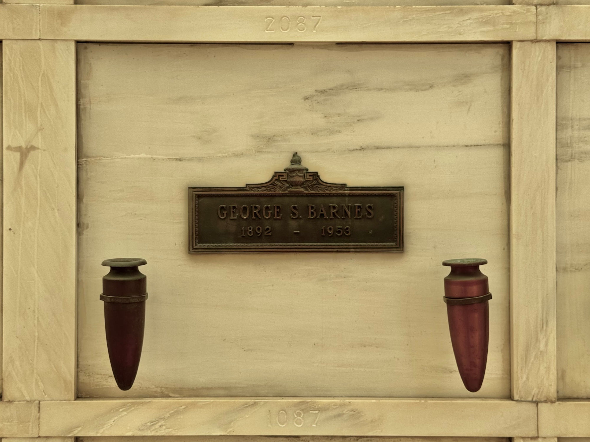 Hollywood Forever Cemetery George S. Barnes