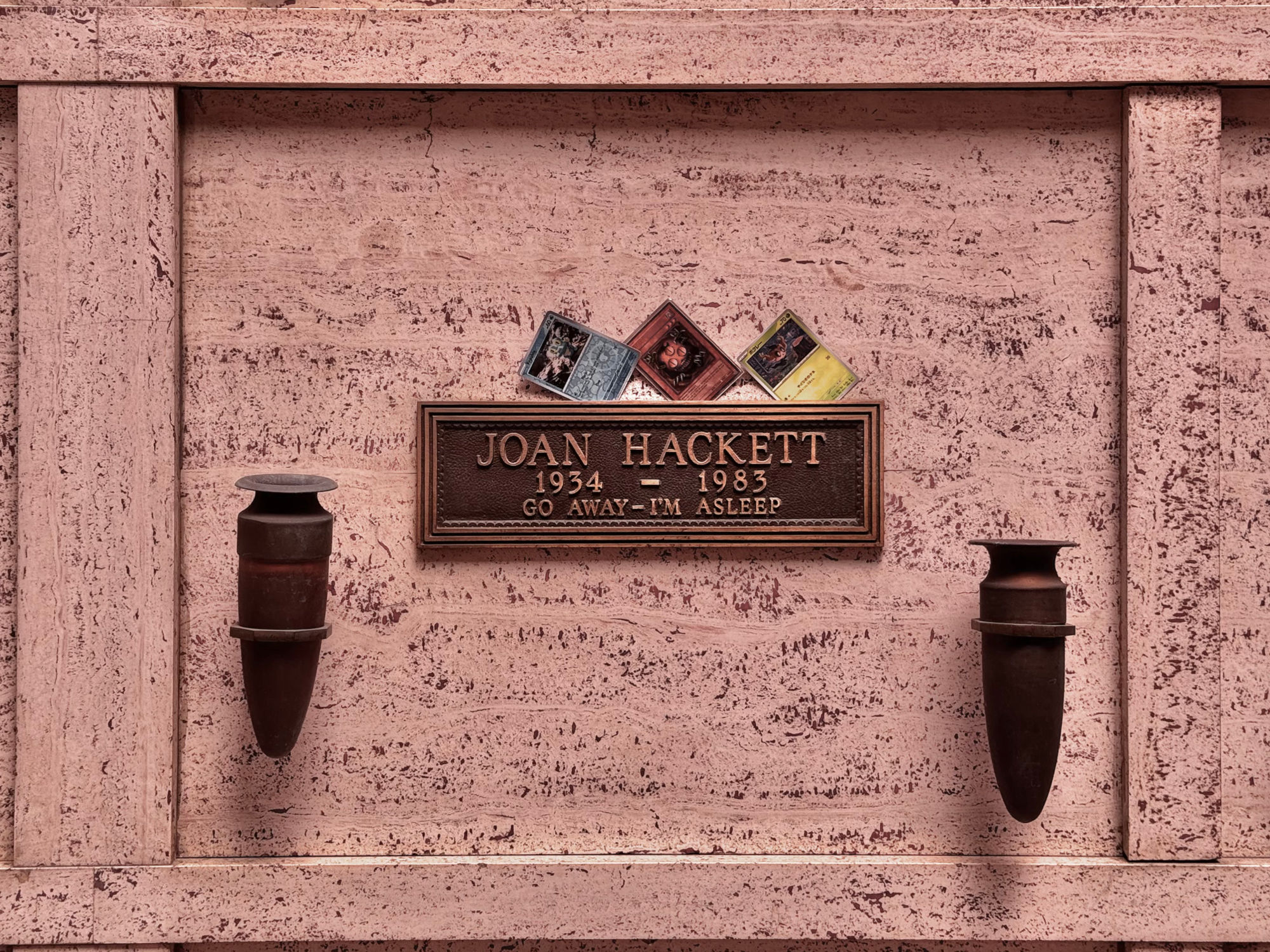 Hollywood Forever Cemetery Joan Ann Hackett