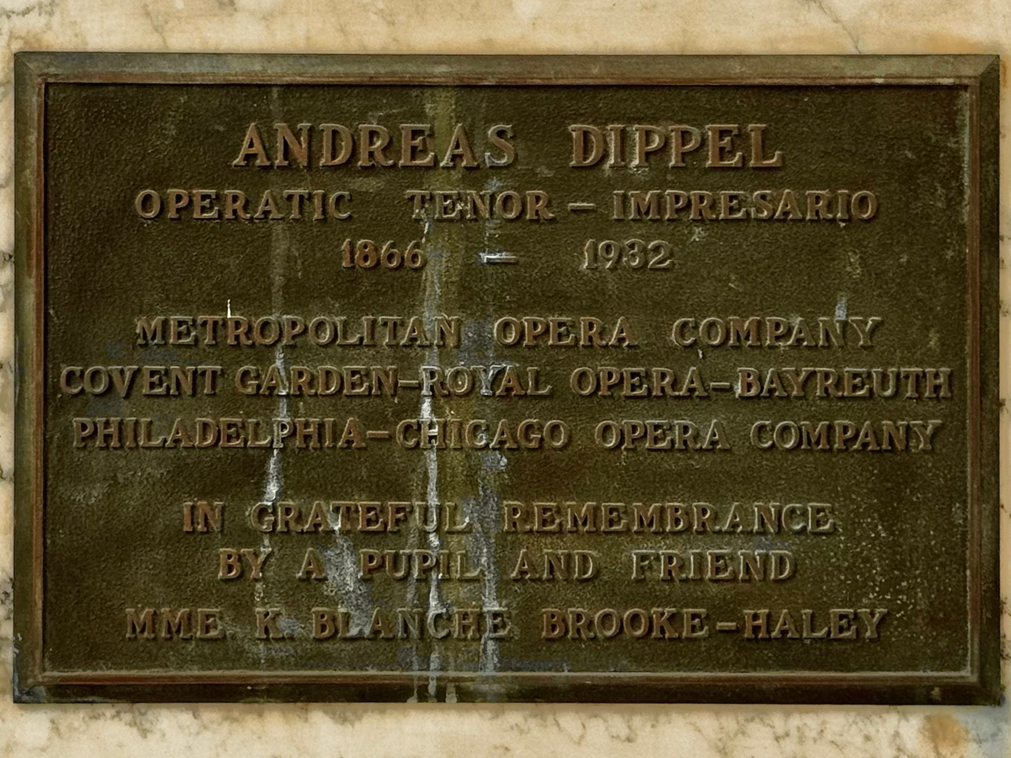 Hollywood Forever Cemetery Johann Andreas Dippel
