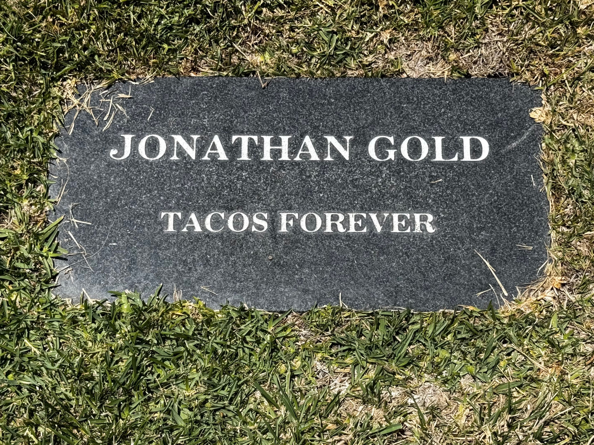 Hollywood Forever Cemetery Jonathan David Gold
