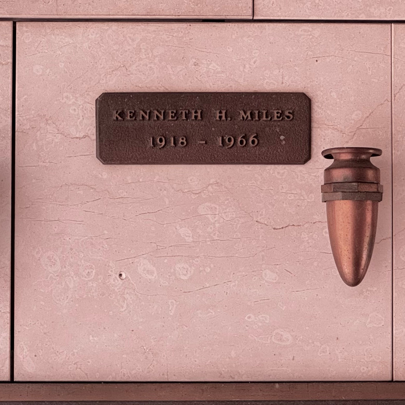 Hollywood Forever Cemetery Kenneth Henry Jarvis Miles