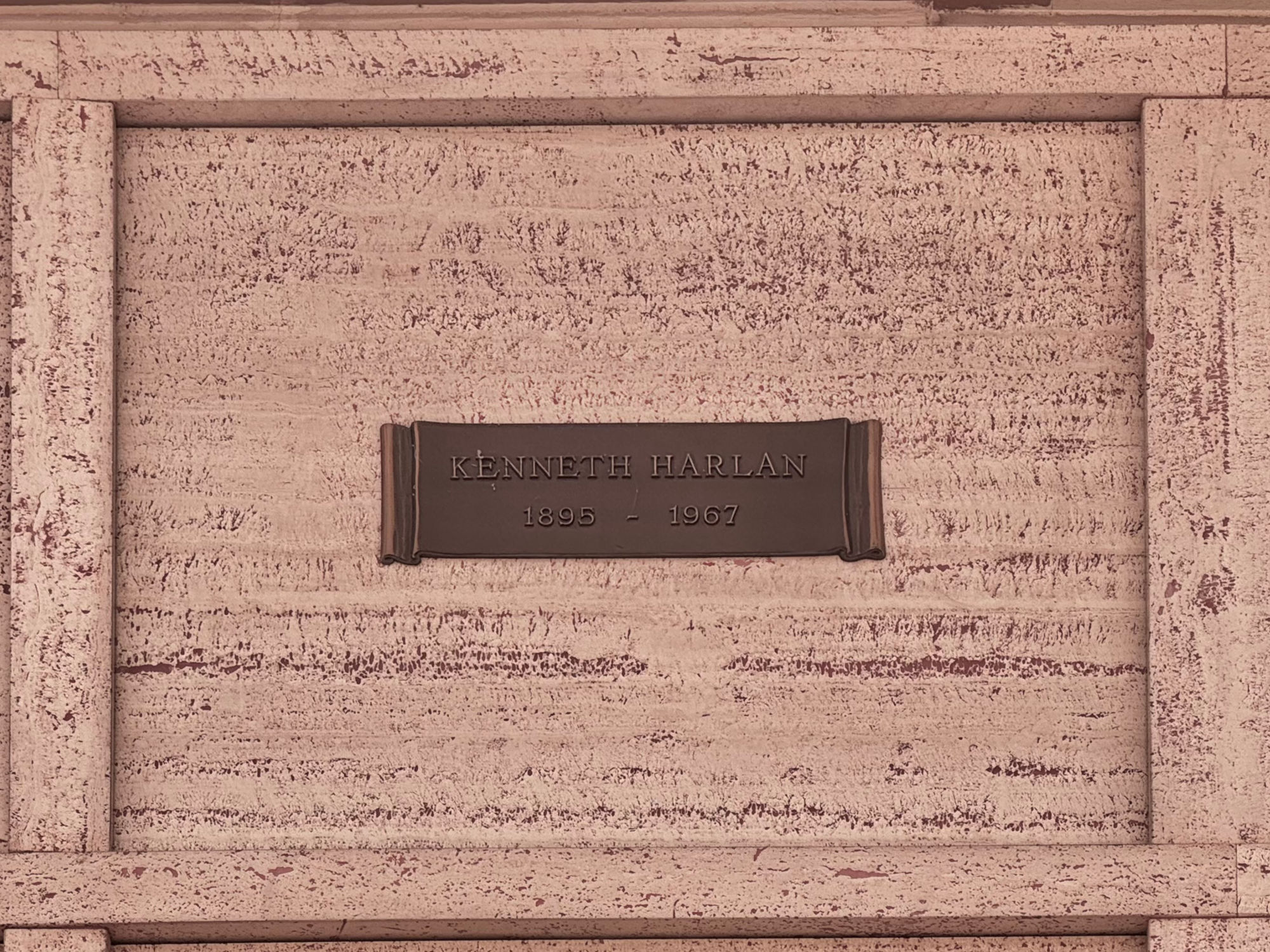 Hollywood Forever Cemetery Kenneth Daniel HarlanKen Harlan
