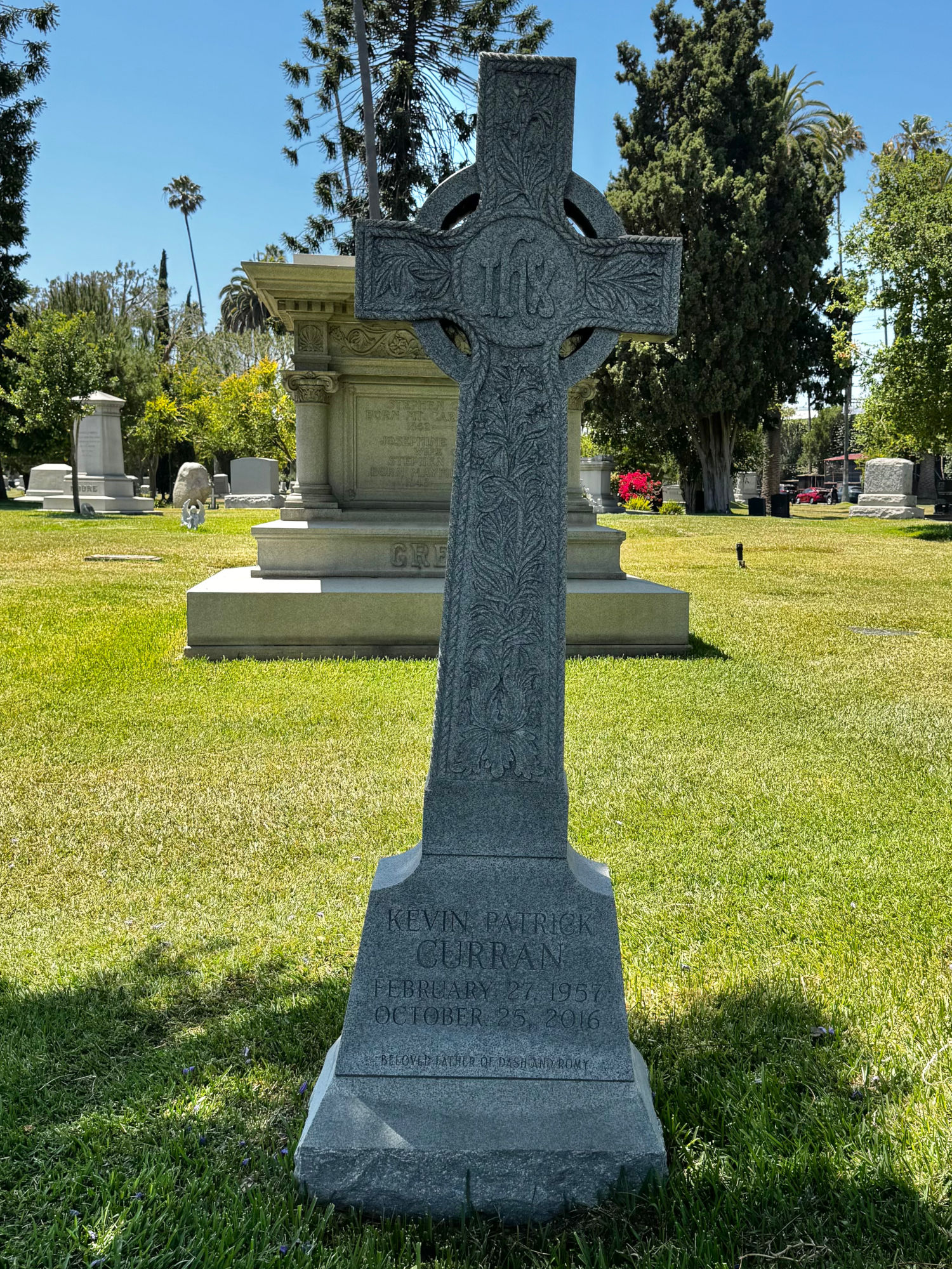 Hollywood Forever Cemetery Kevin Patrick Curran