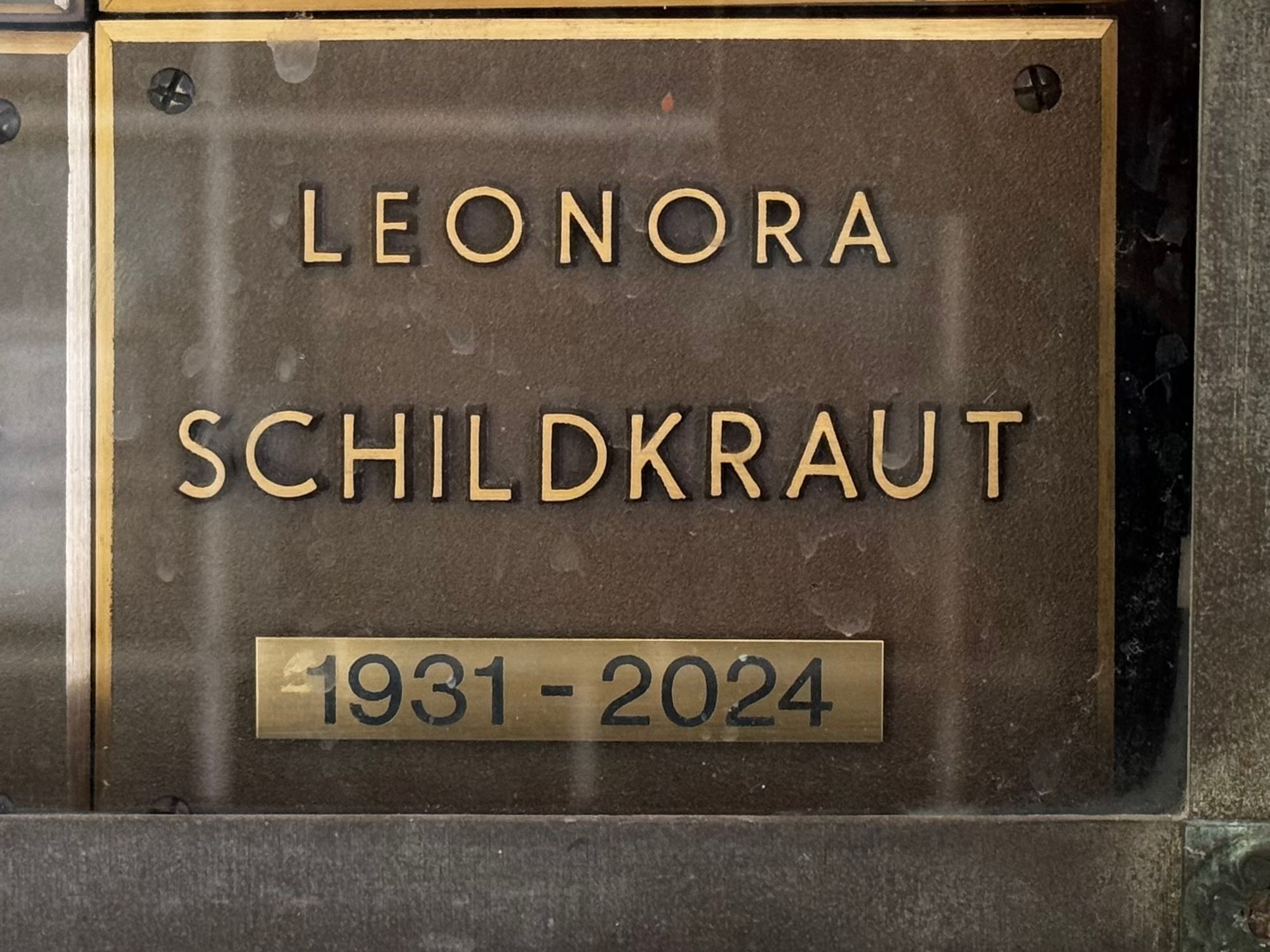 Hollywood Forever Cemetery Leonora Schildkraut