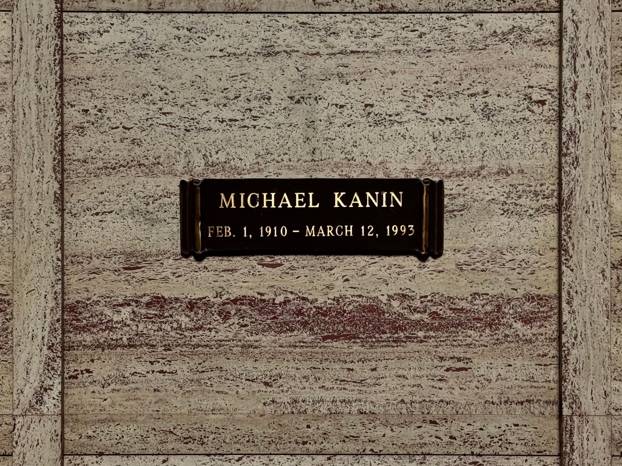 Hollywood Forever Cemetery Michael Kanin