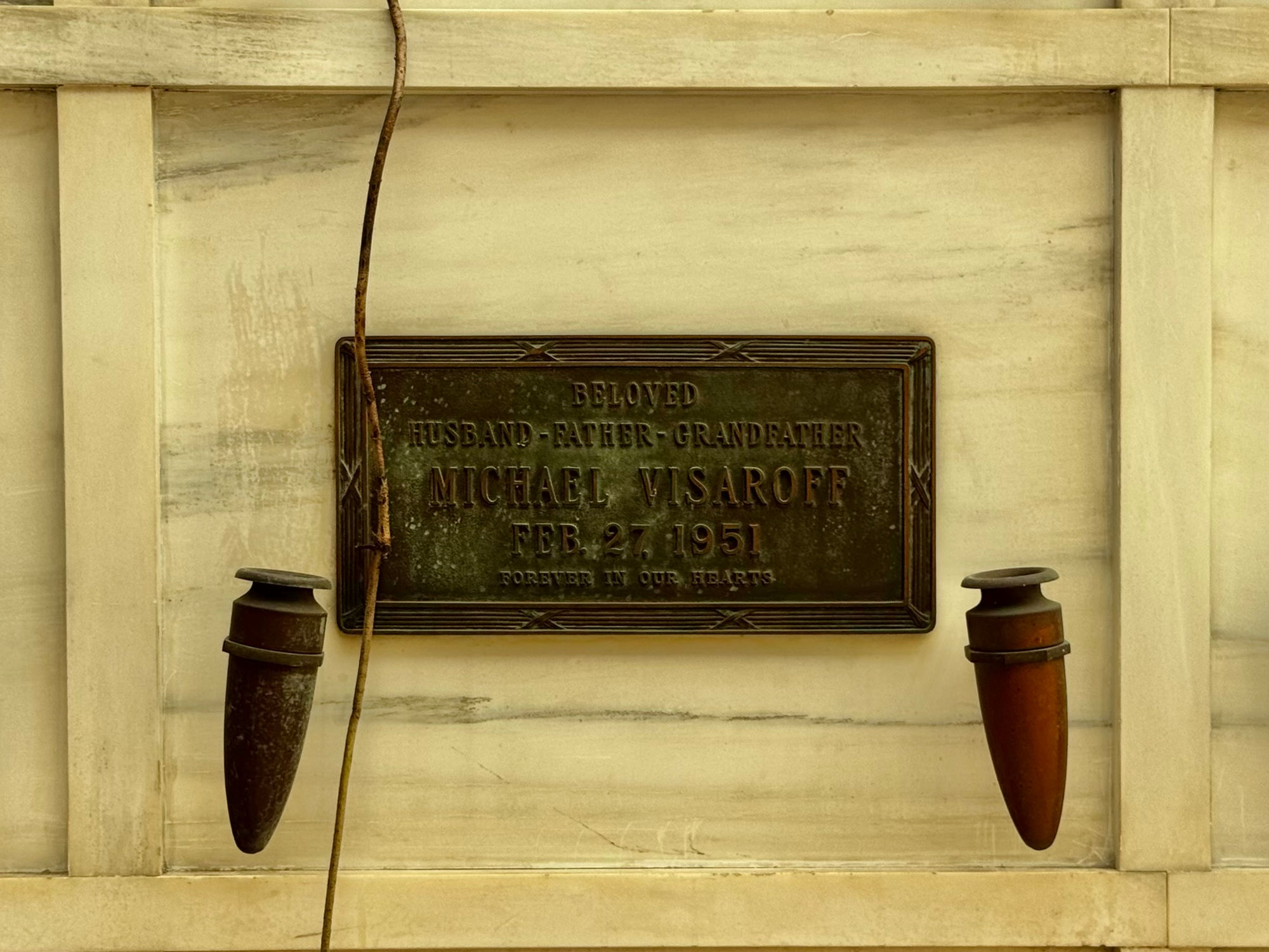 Hollywood Forever Cemetery Michael Simeon Vizarov