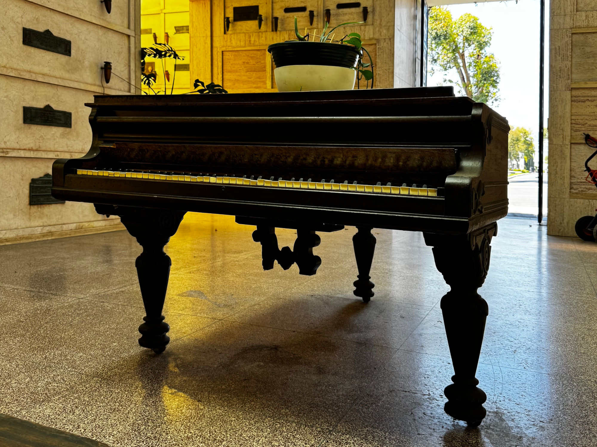 Hollywood Forever Cemetery Piano