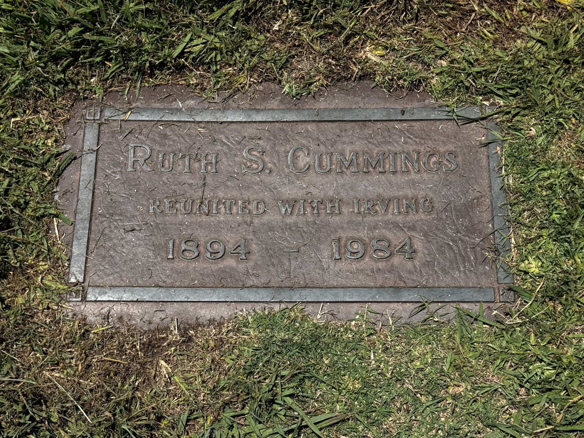 Hollywood Forever Cemetery Ruth Sinclair Cummings