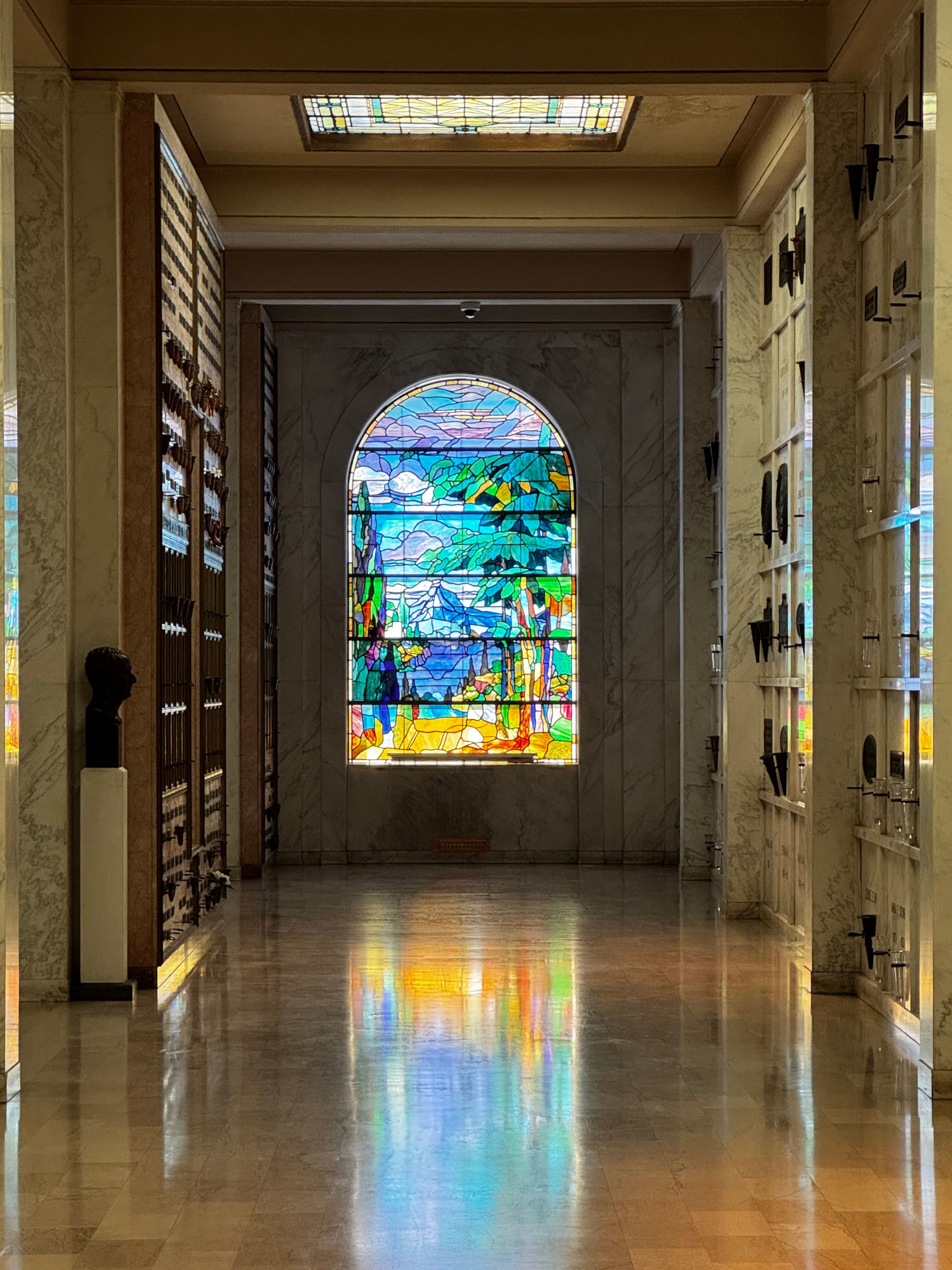Hollywood Forever Cemetery Stained Glass