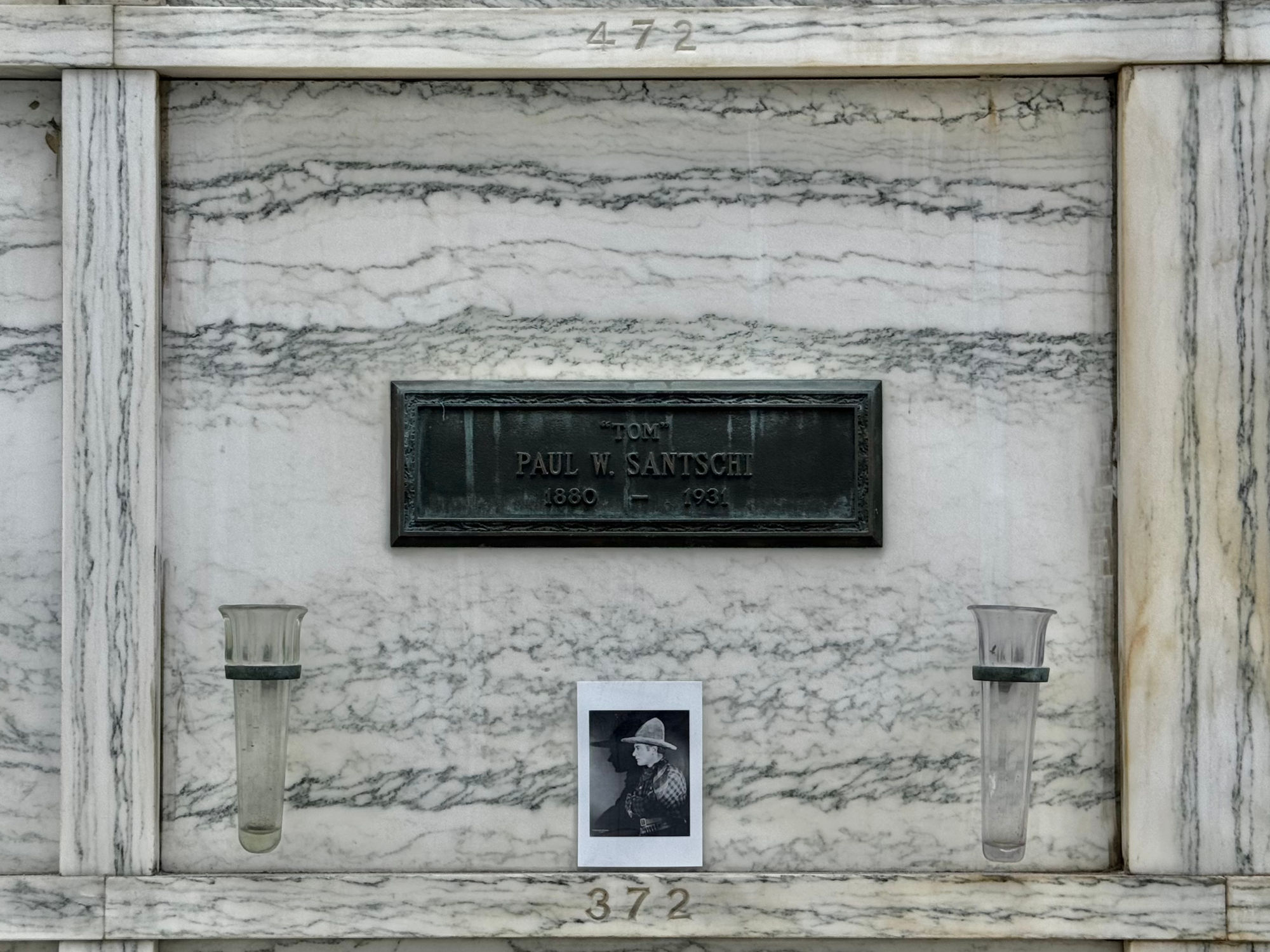 Hollywood Forever Cemetery Paul William Santschi