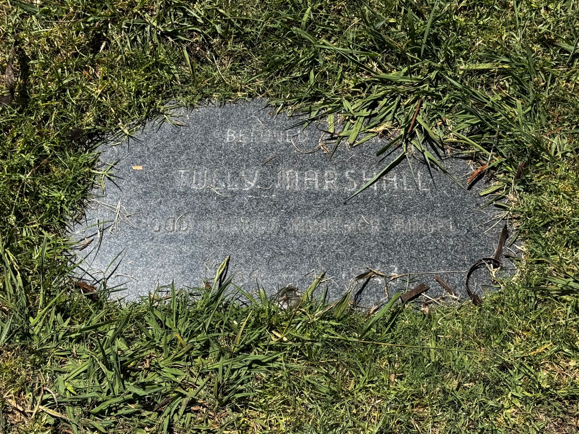 Hollywood Forever Cemetery Tully Marshall Phillips