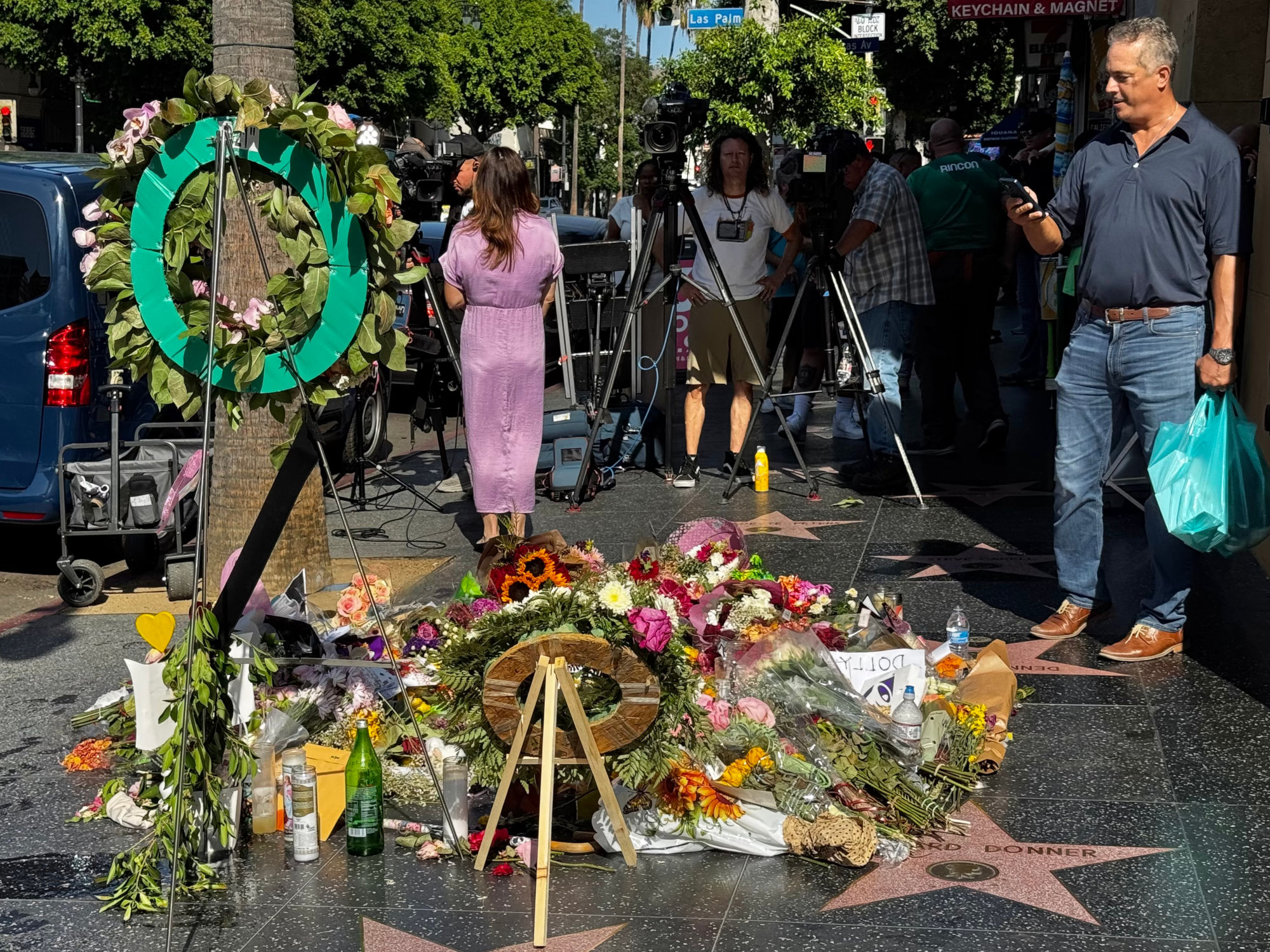 Hollywood Walk of Fame Star Rip Dolly Parton