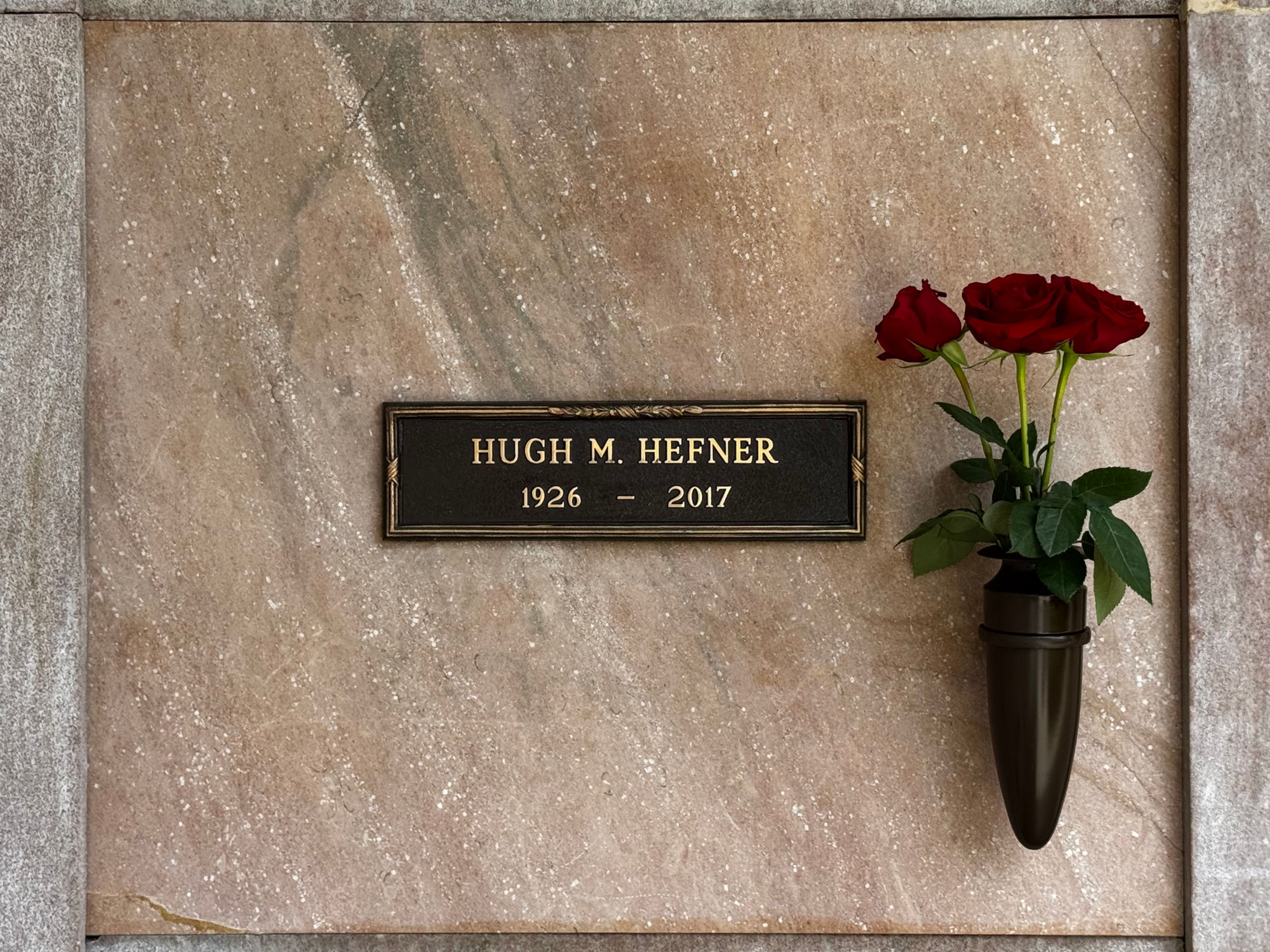 Westwood Village Memorial Park Hugh M. Hefner