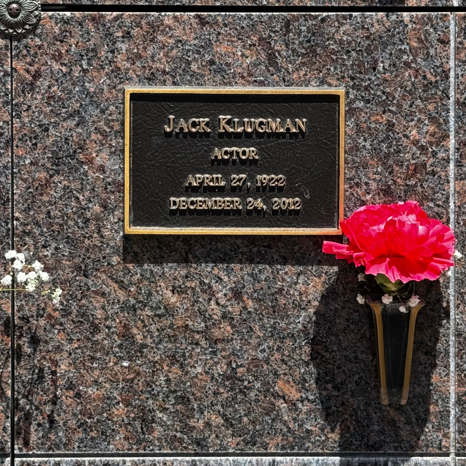 Westwood Village Memorial Park Jack Klugman