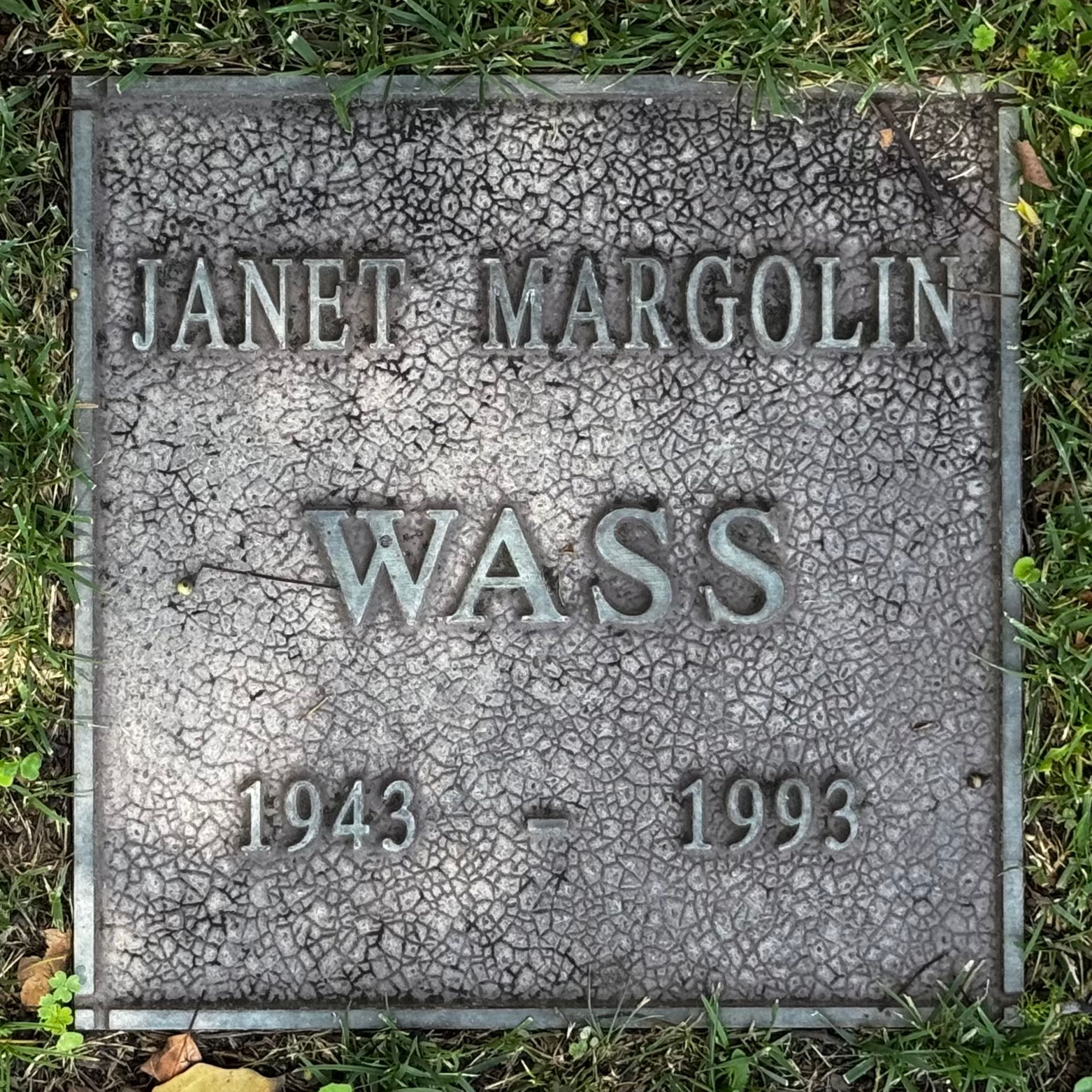 Westwood Village Memorial Park Janet Margolin