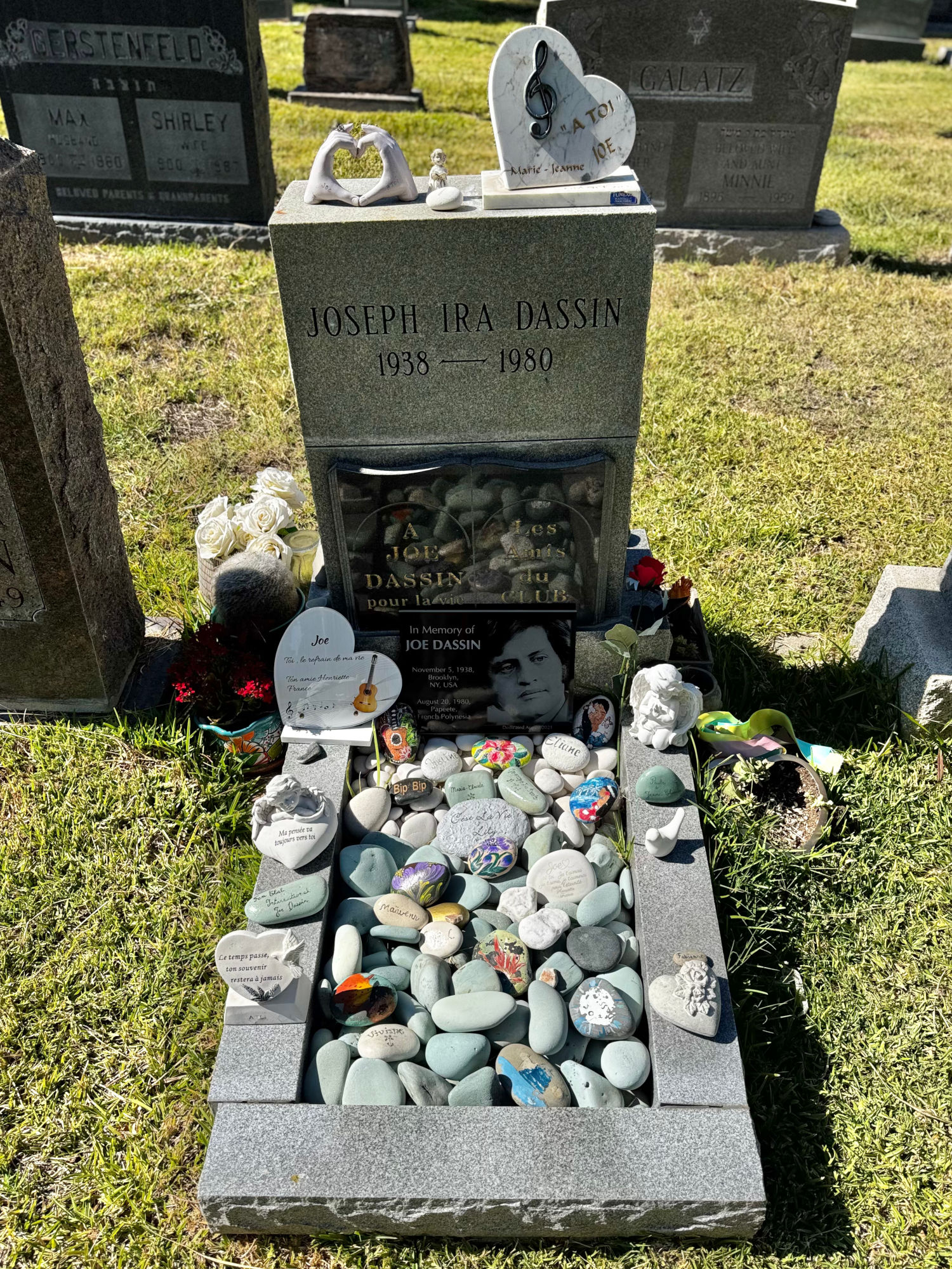 Joe Dassin Grave