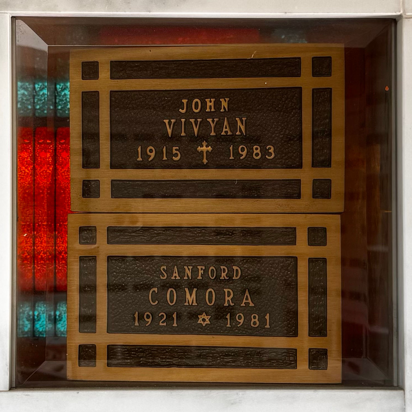 Westwood Village Memorial Park John Vivyan