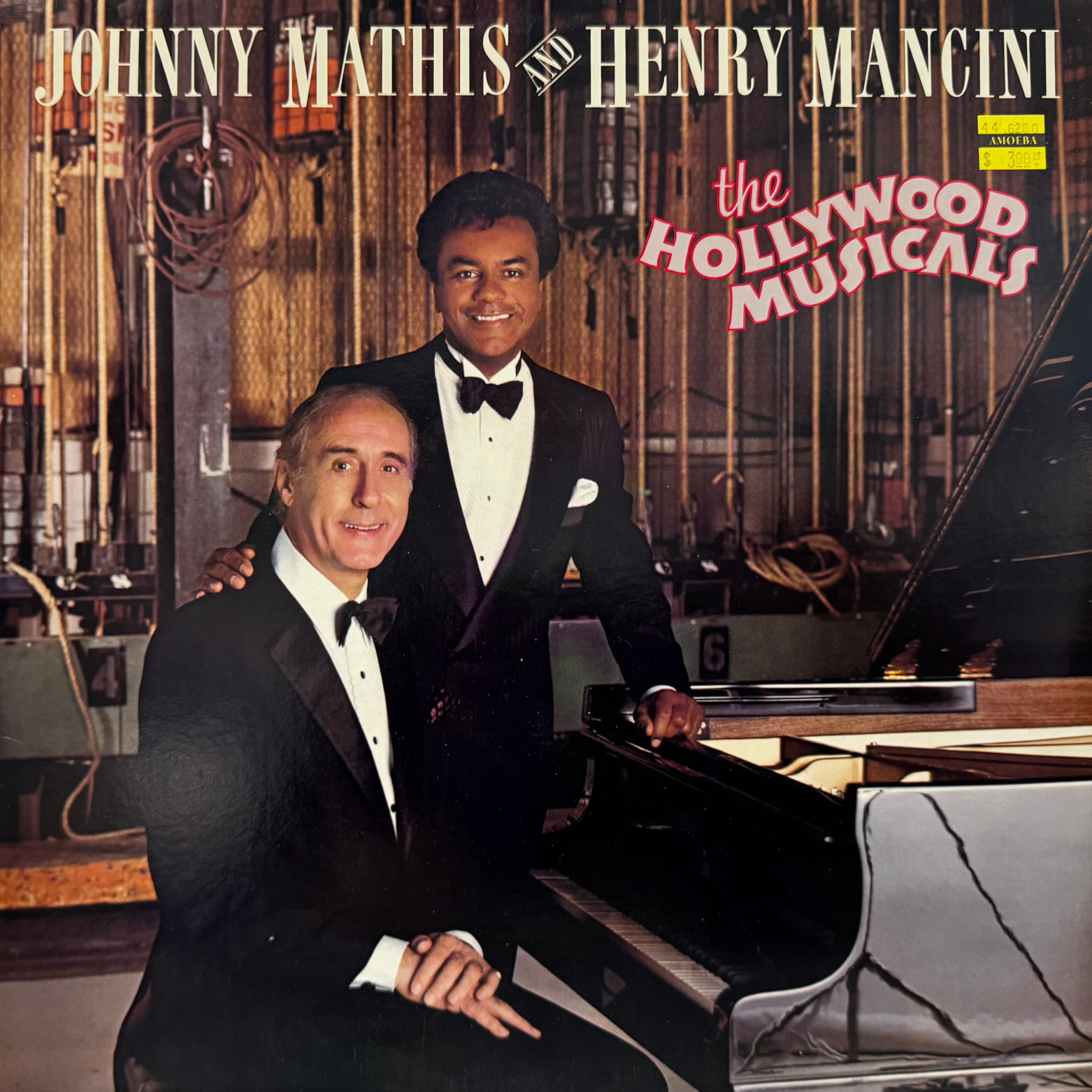 Johnny Mathis and Henry Mancini The Hollywood Musicals Album Cover