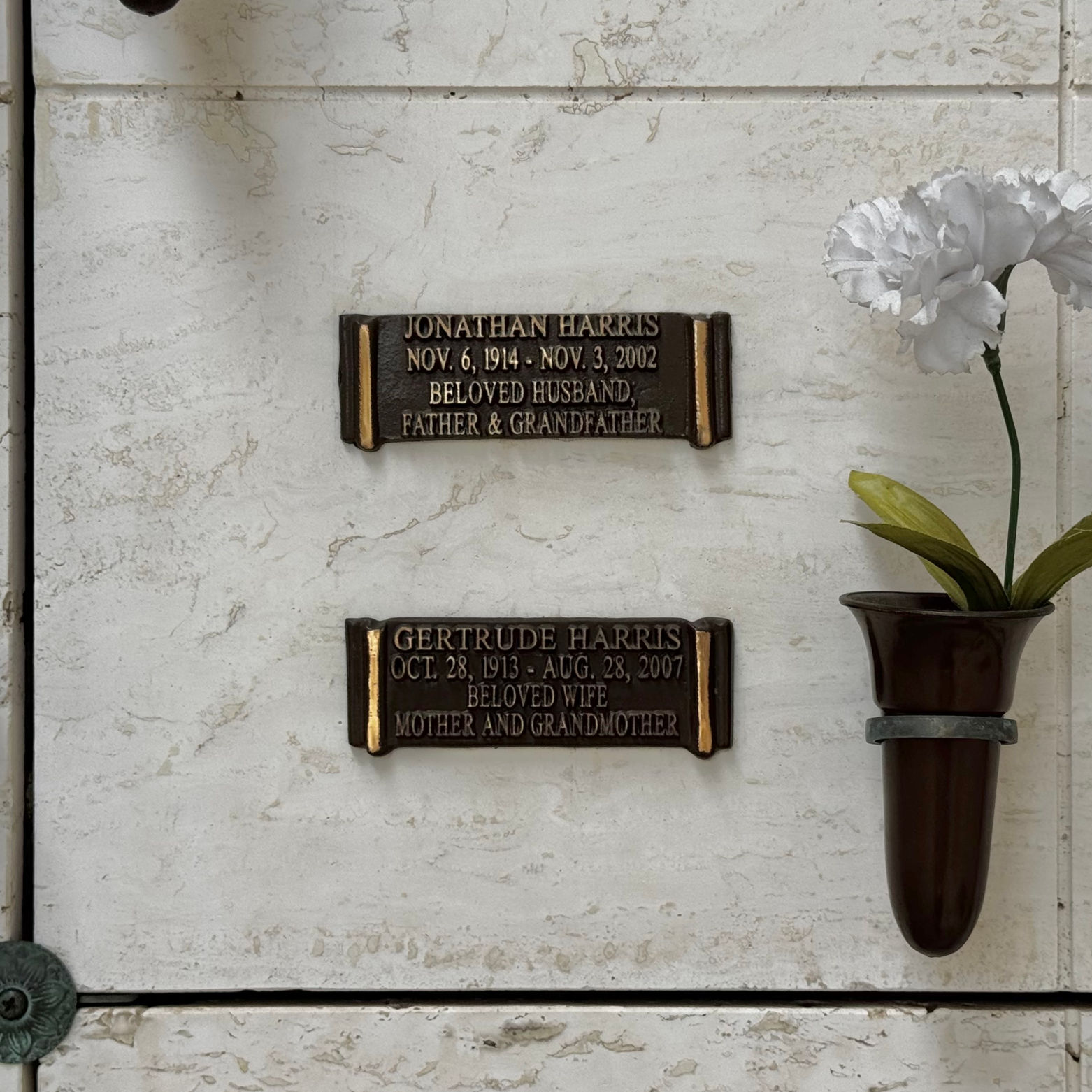 Westwood Village Memorial Park Jonathan Harris