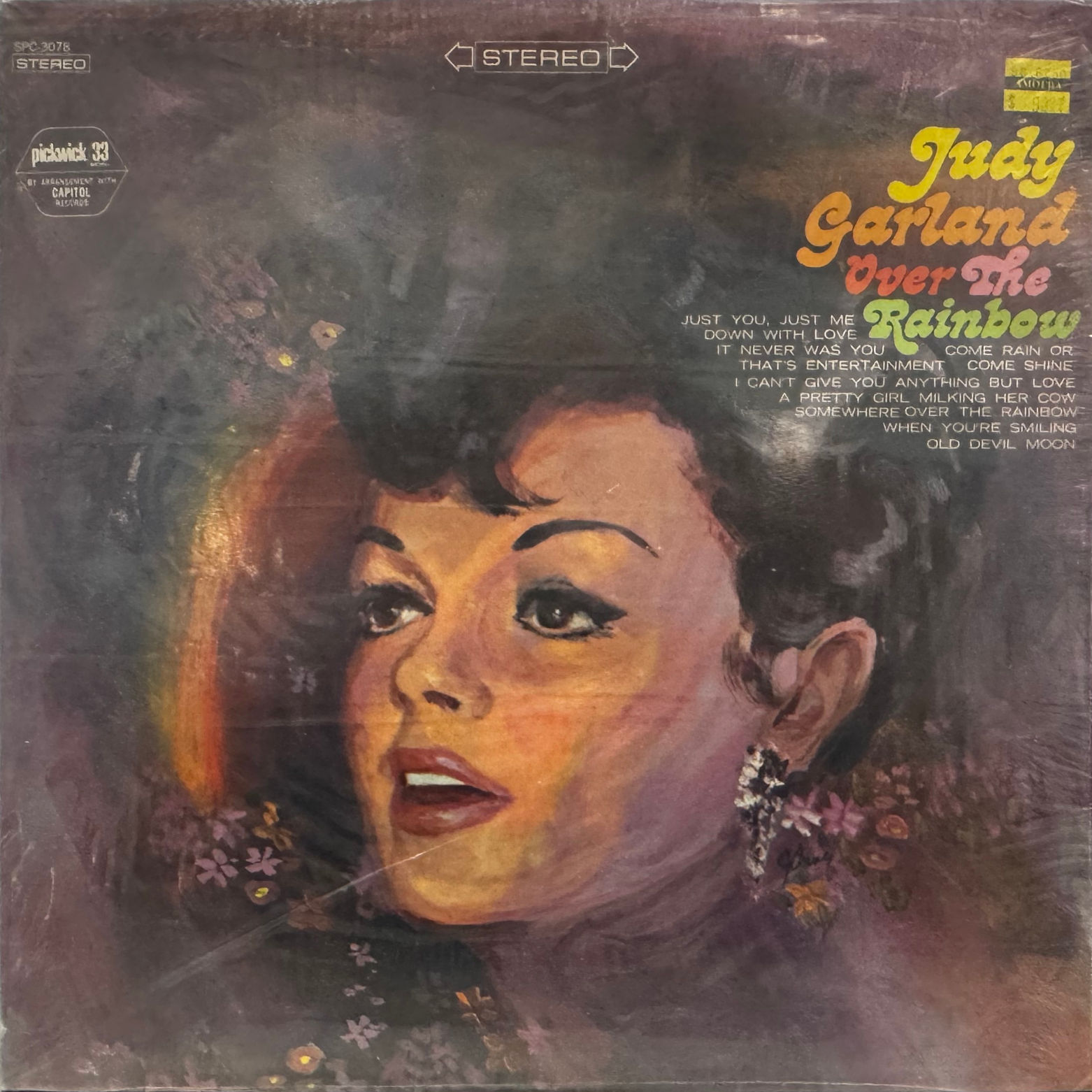 Judy Garland Over the Rainbow Album Cover