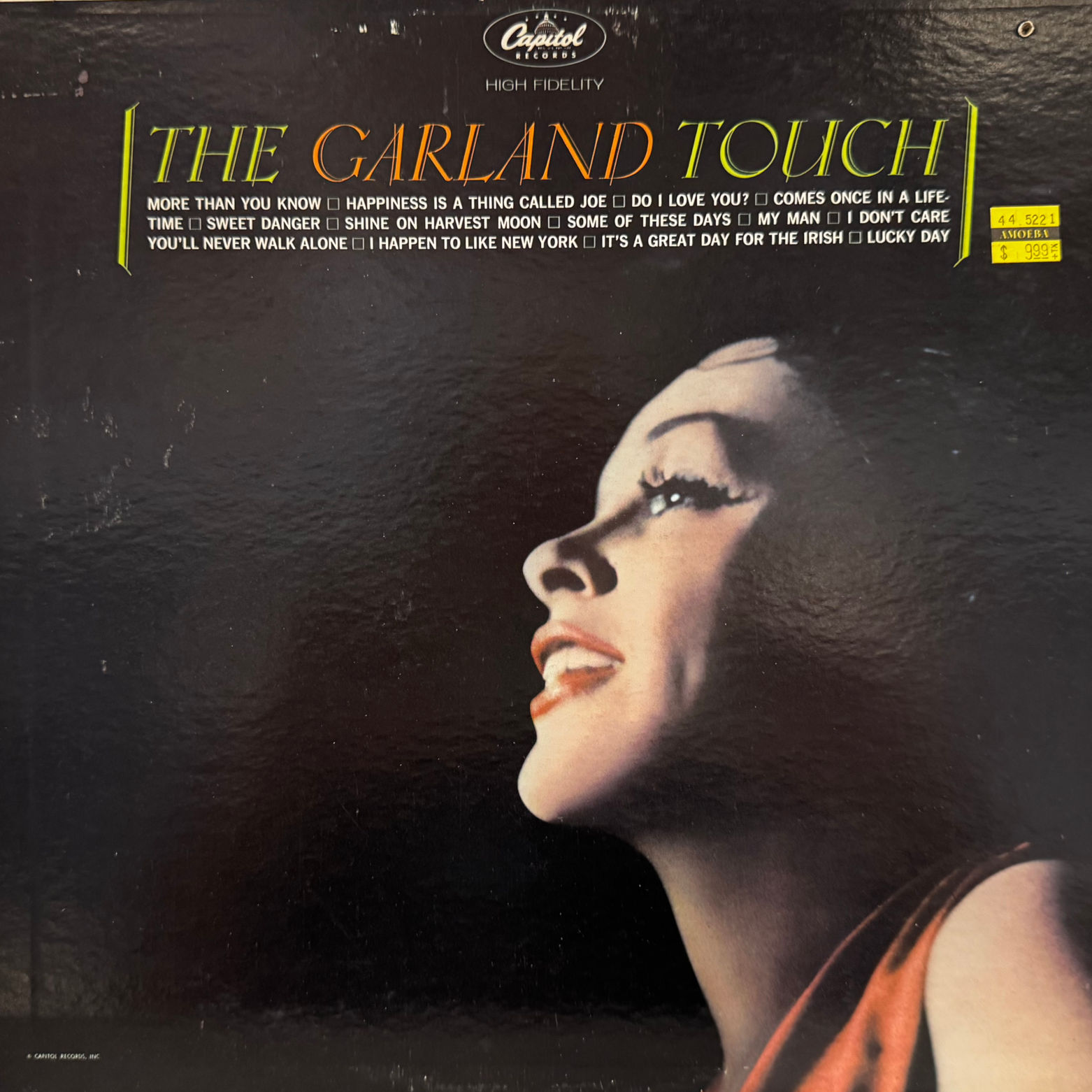 Judy Garland The Garland Touch Album Cover