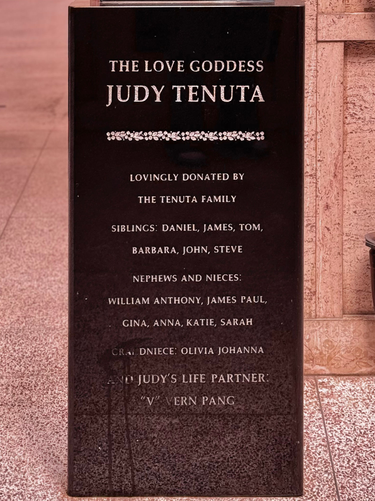 Judy Tenuta The Tenuta Family