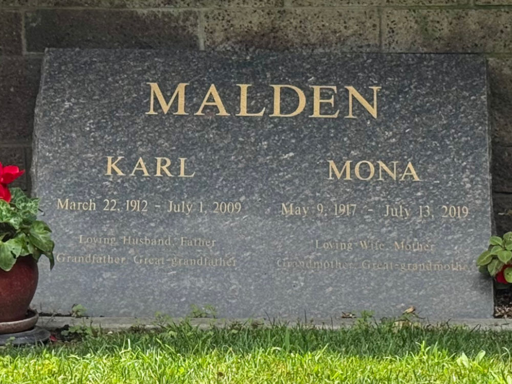 Westwood Village Memorial Park Karl Malden
