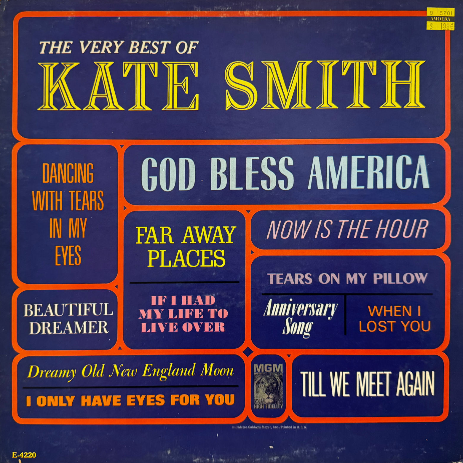 Kate Smith The Very Best of Album Cover