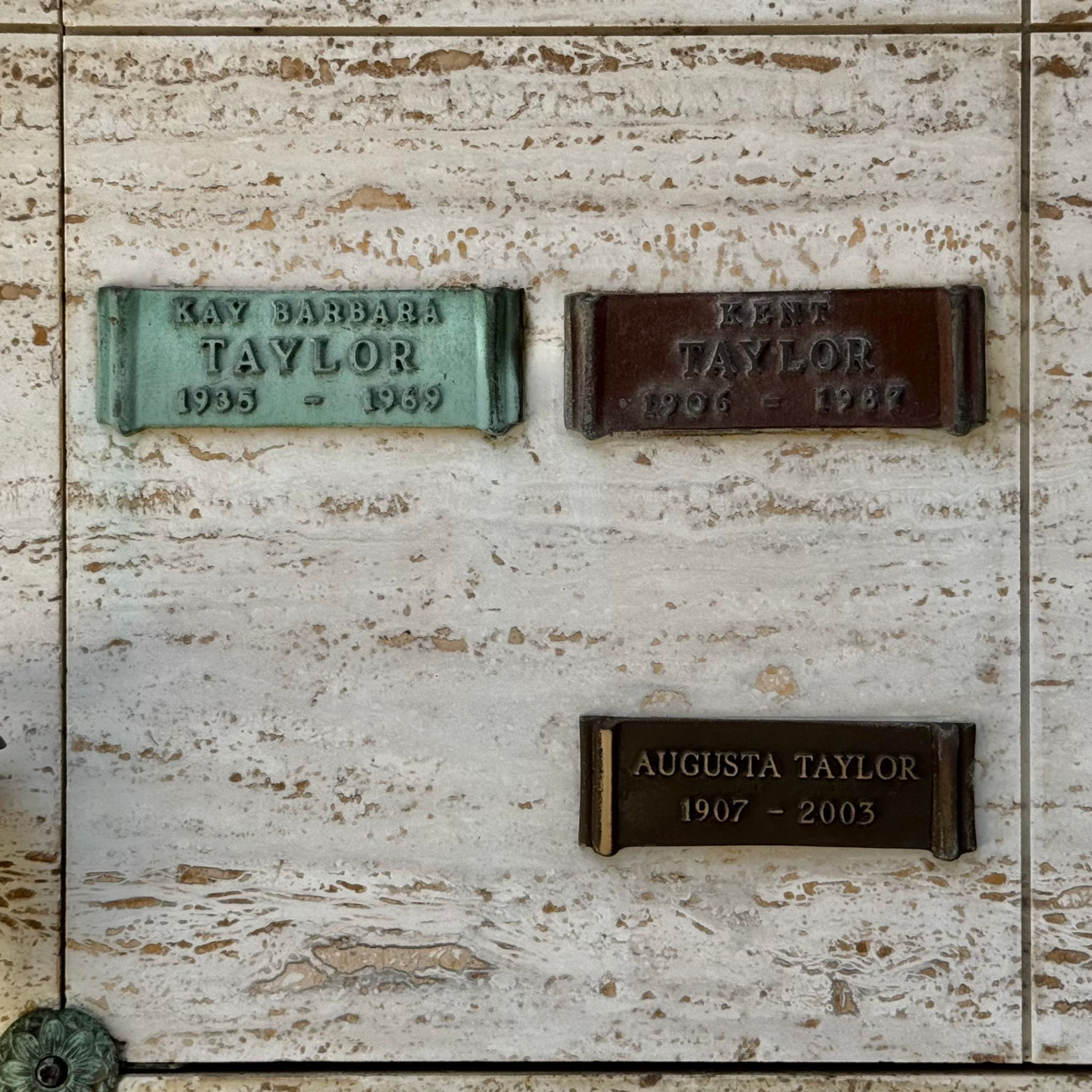 Westwood Village Memorial Park Kent Taylor