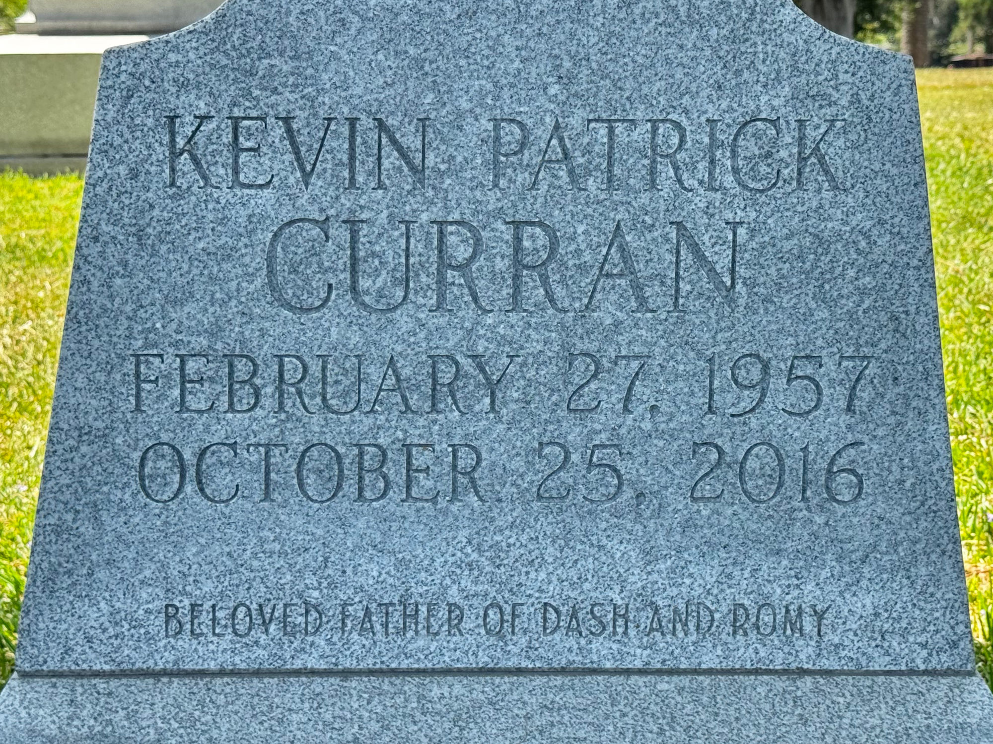 Kevin Curran Grave