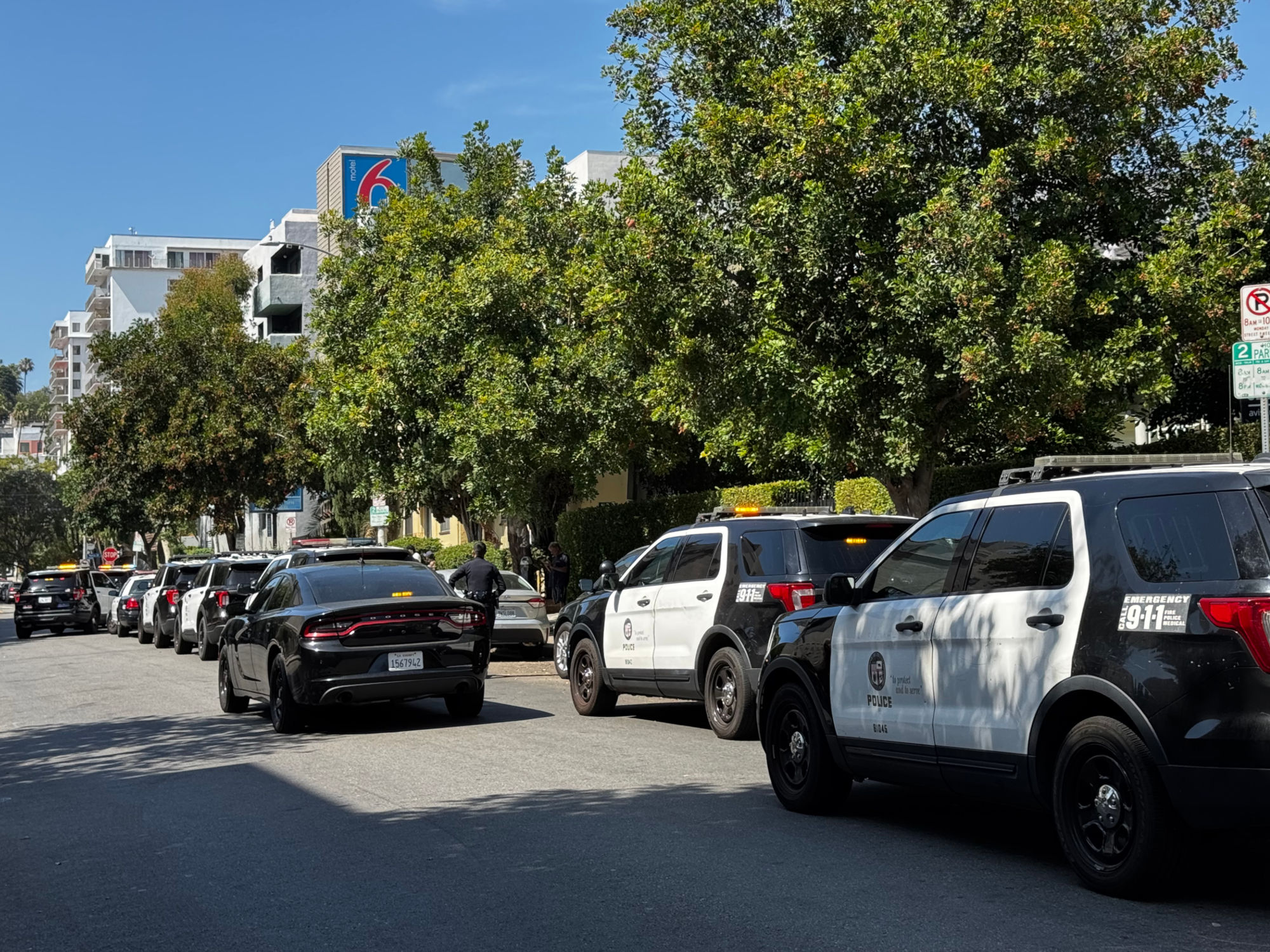 LAPD Police Cars