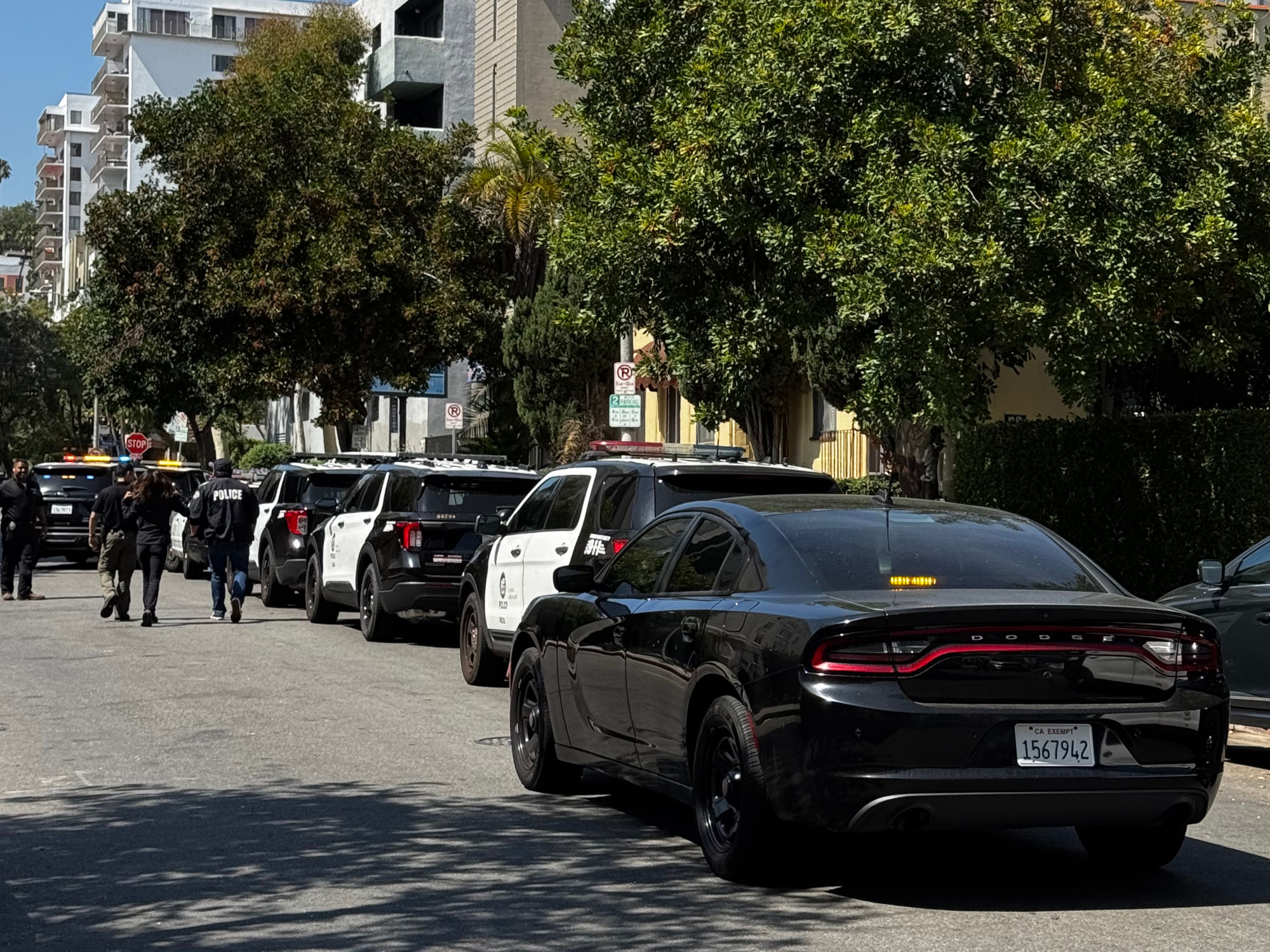 LAPD Police Undercover Unmarked Car