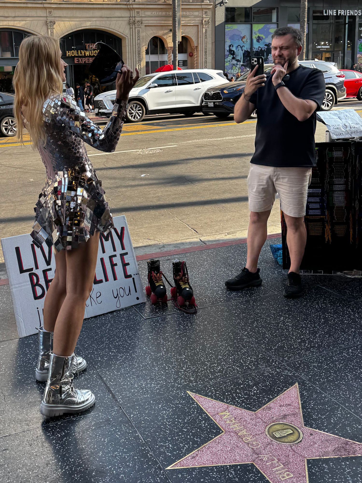 Living My Best Life Mirror Girl