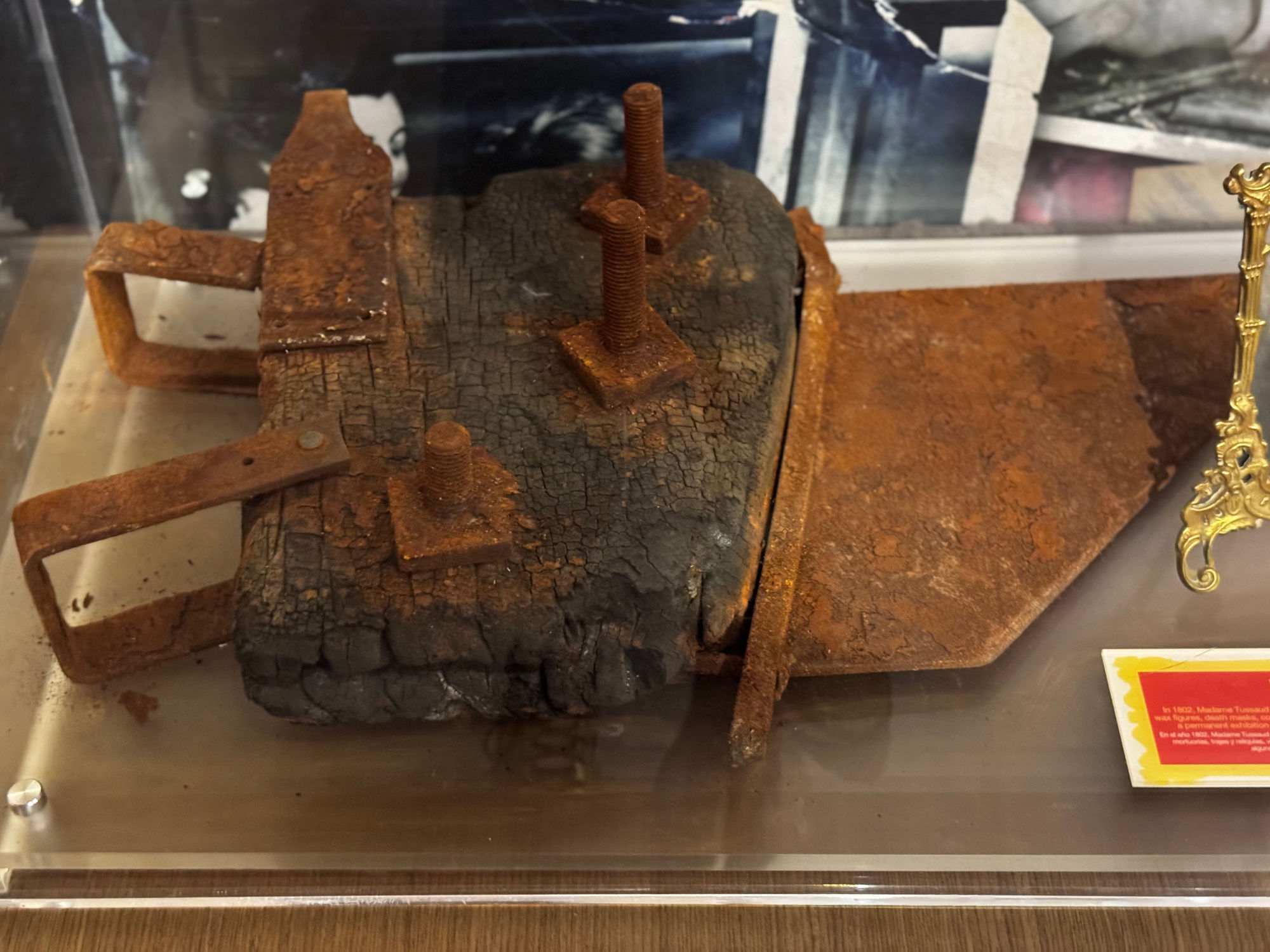 Madame Marie Tussaud Guillotine Blade