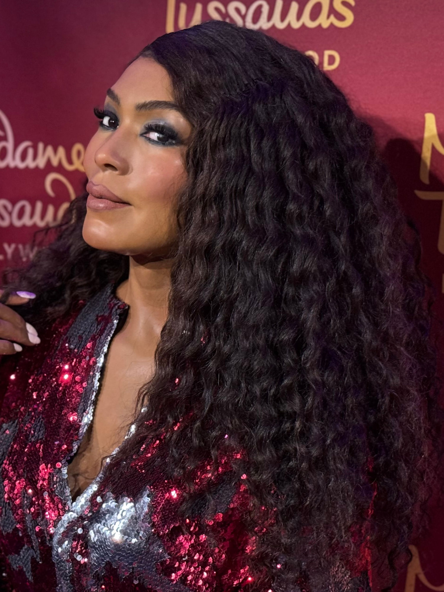 Madame Tussauds Angela Bassett Close-Up